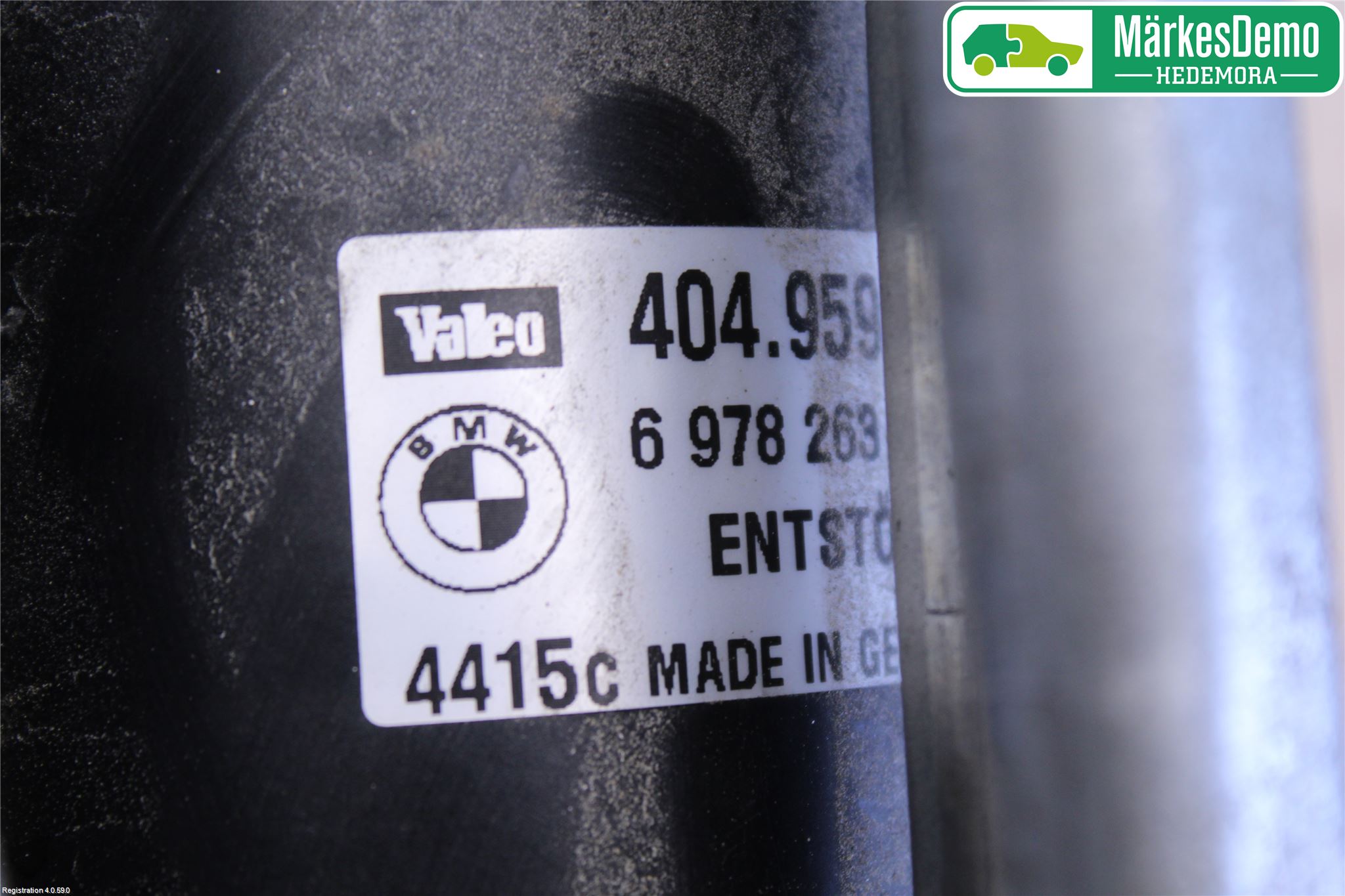 BMW 3 E90/91 SED/TOU 05-12 Viskermotor Frontrute
