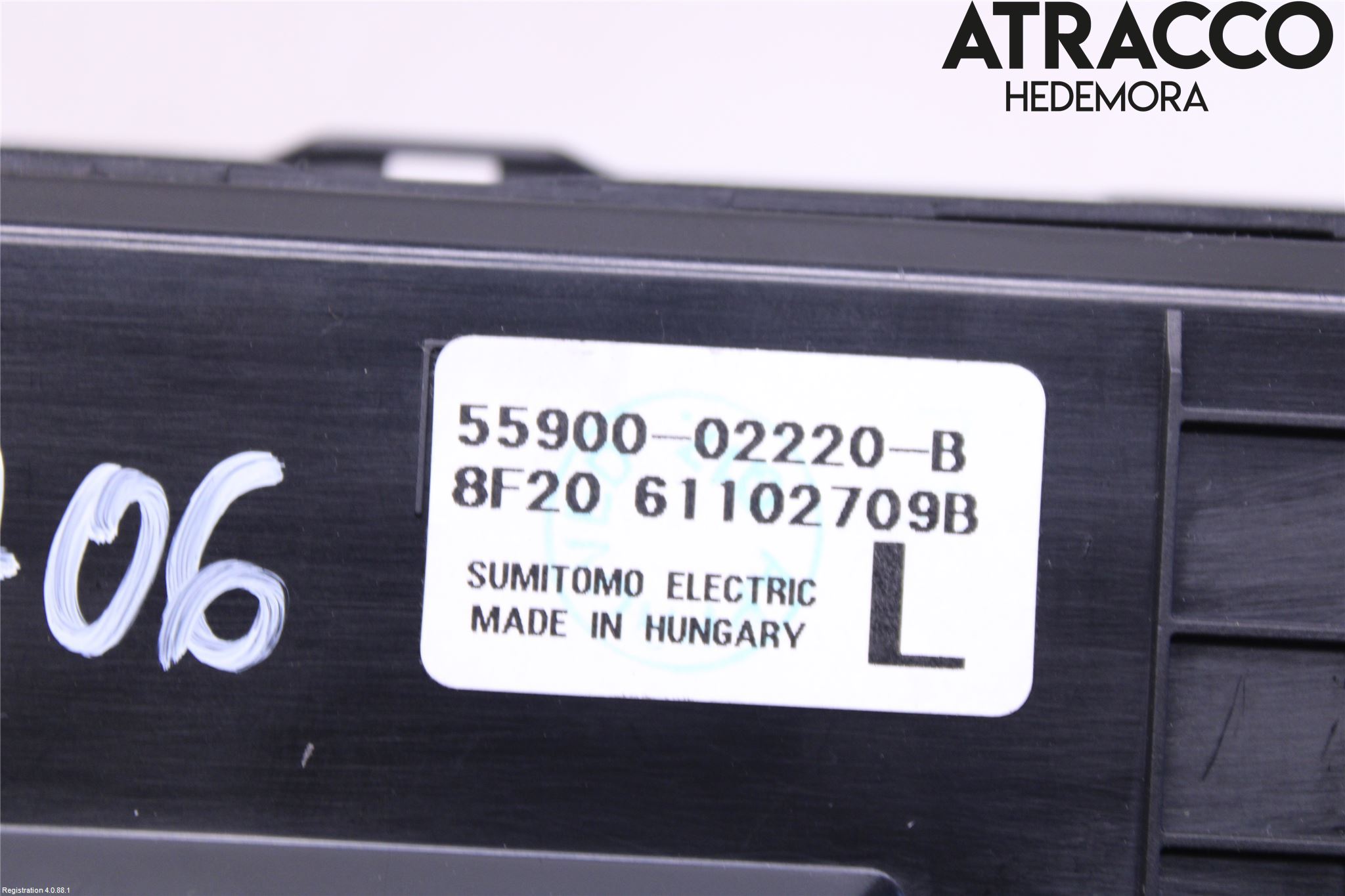 Toyota AURIS 07-09 Varme Ac Betjening-Display