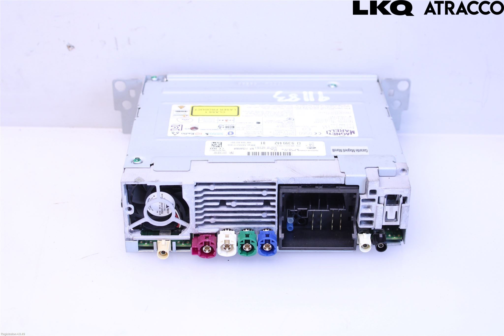 BMW 3 F30/F31/F80 12-19 Stereo Radio Med Cd