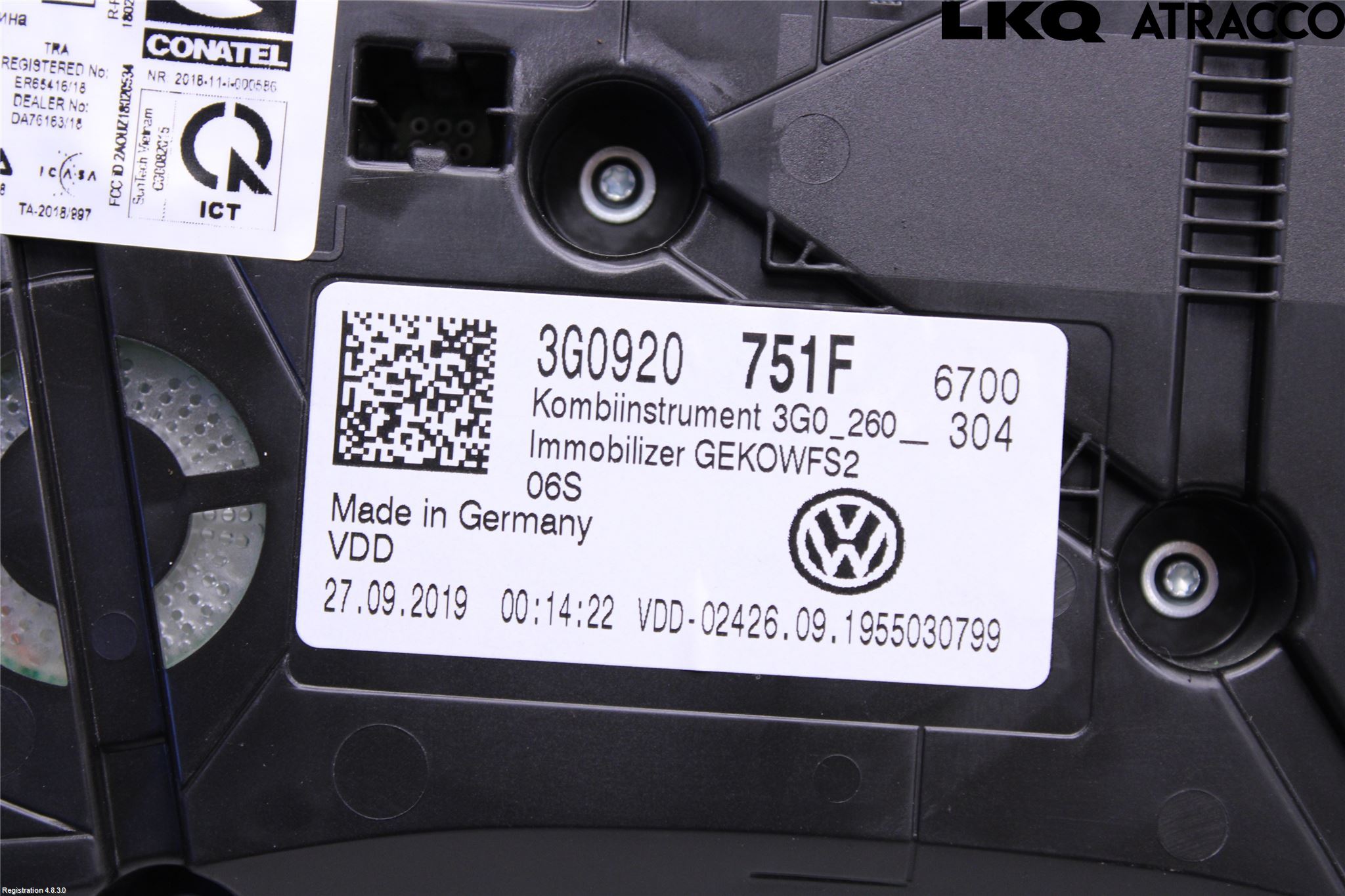 Volkswagen VW PASSAT 20-24 Instr Kombinert