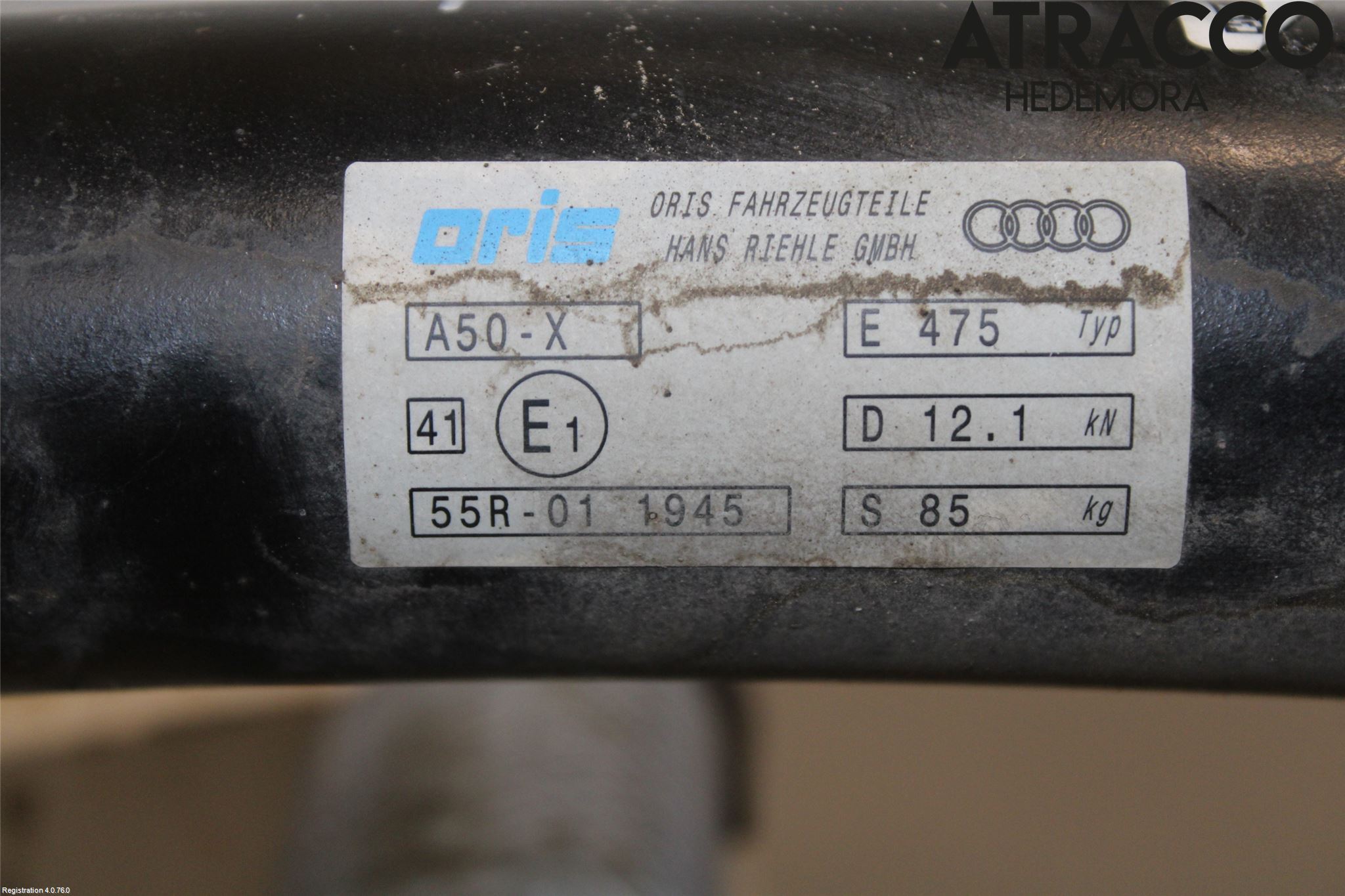 Audi A6/S6 4G 11-18 Tilhengerfeste