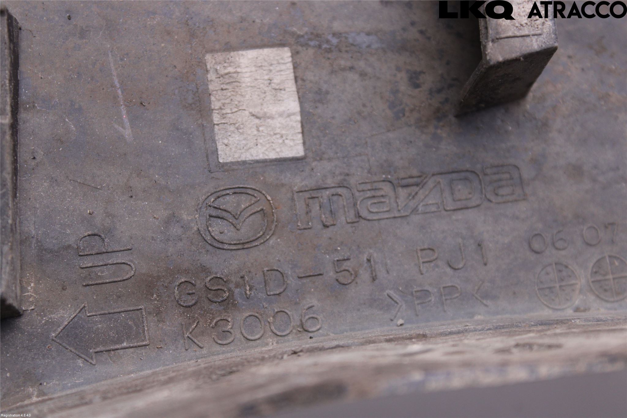 Mazda 6 08-13 List Framskjerm Hs