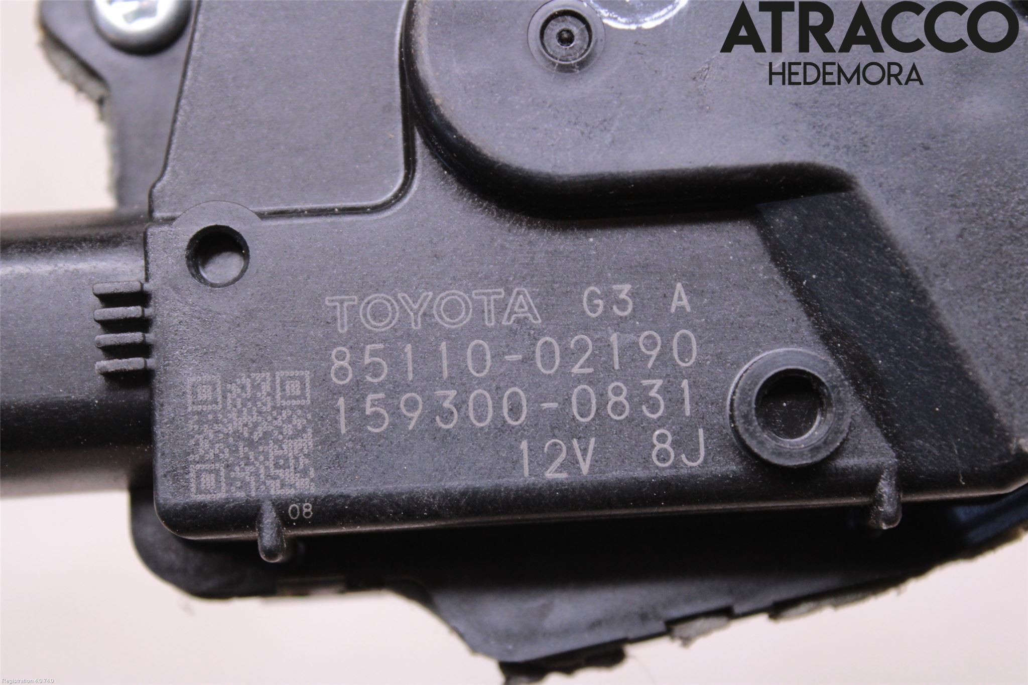 Toyota AURIS 07-09 Viskermotor Frontrute