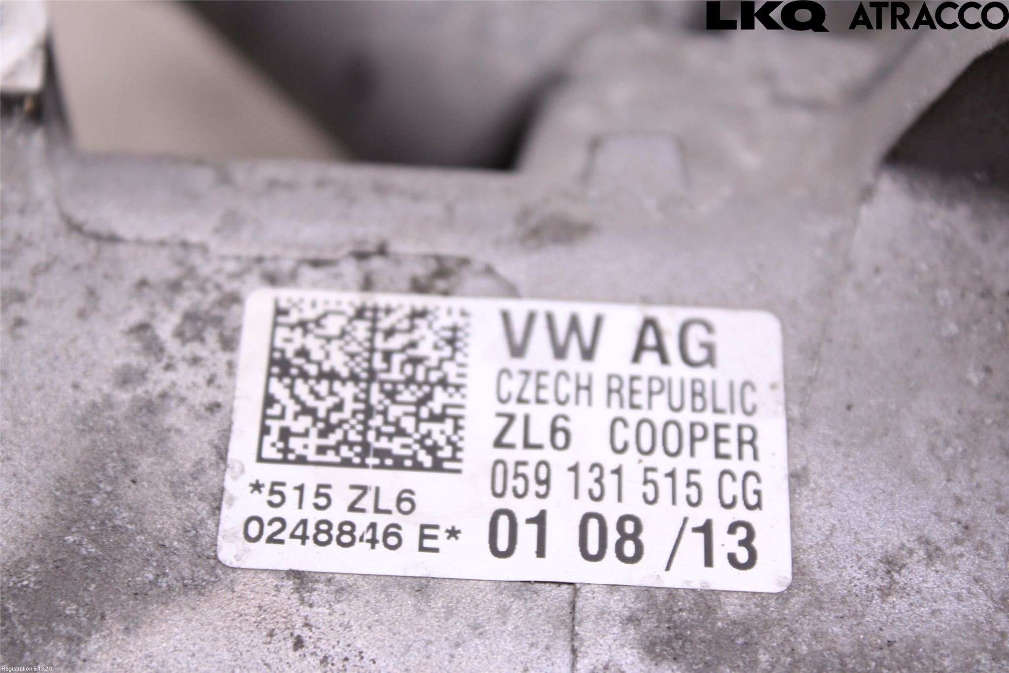 Volkswagen VW TOUAREG 7P 11-18 Eksos Kjøler