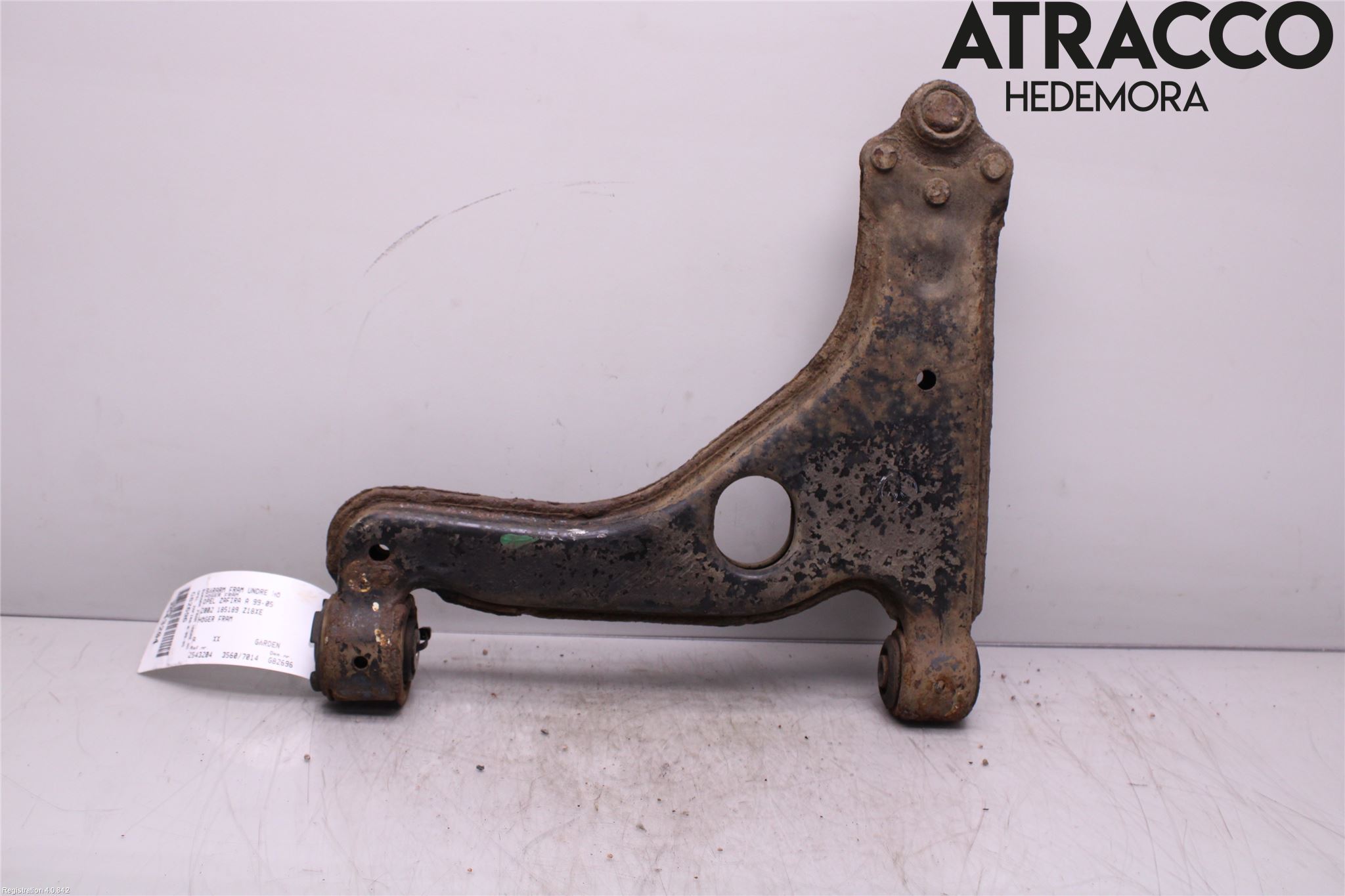 Opel ZAFIRA A 99-05 Bærearm Foran Høyre Nedre