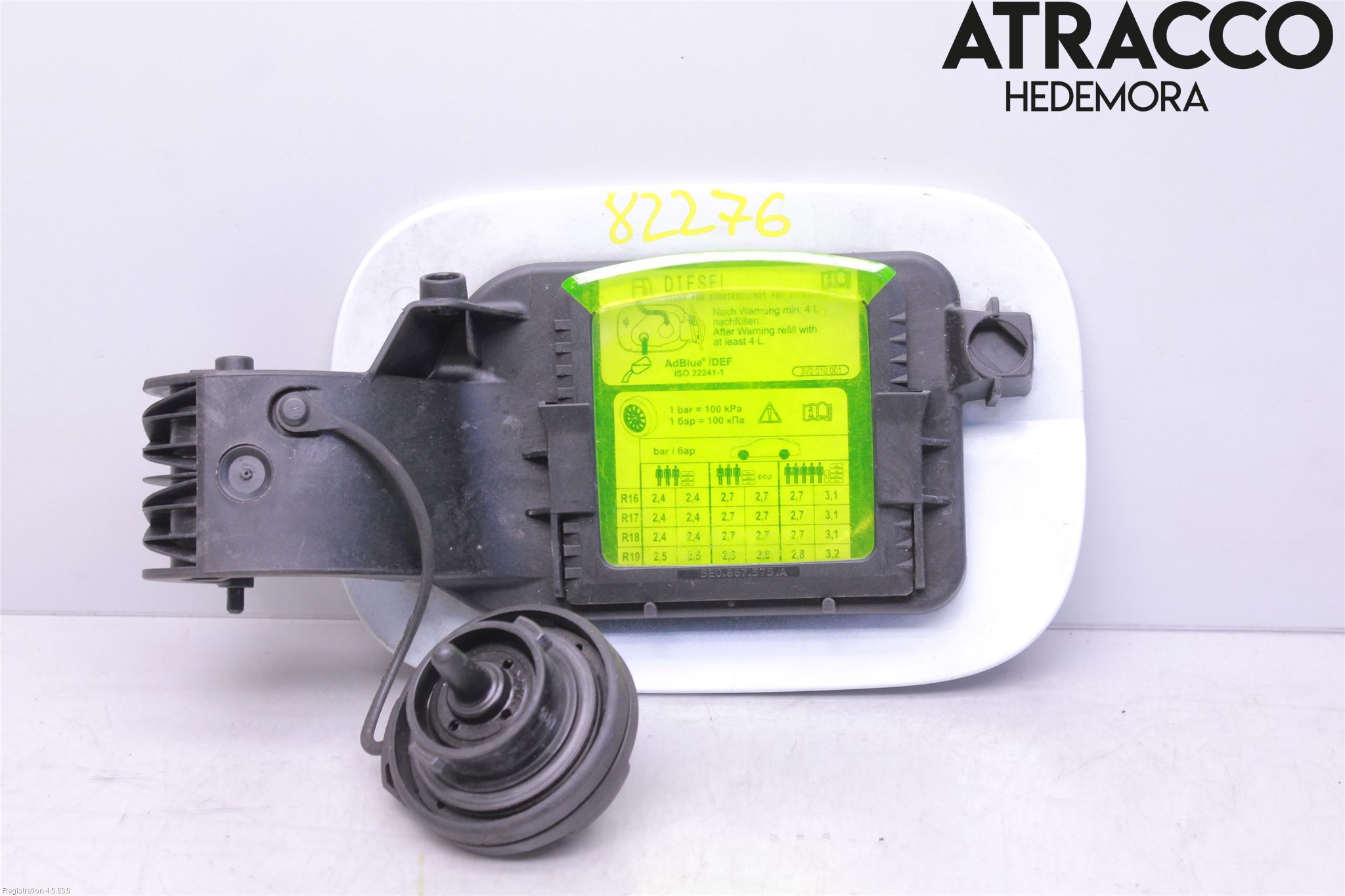 Skoda SUPERB 09-15 Drivstoff Tankluke