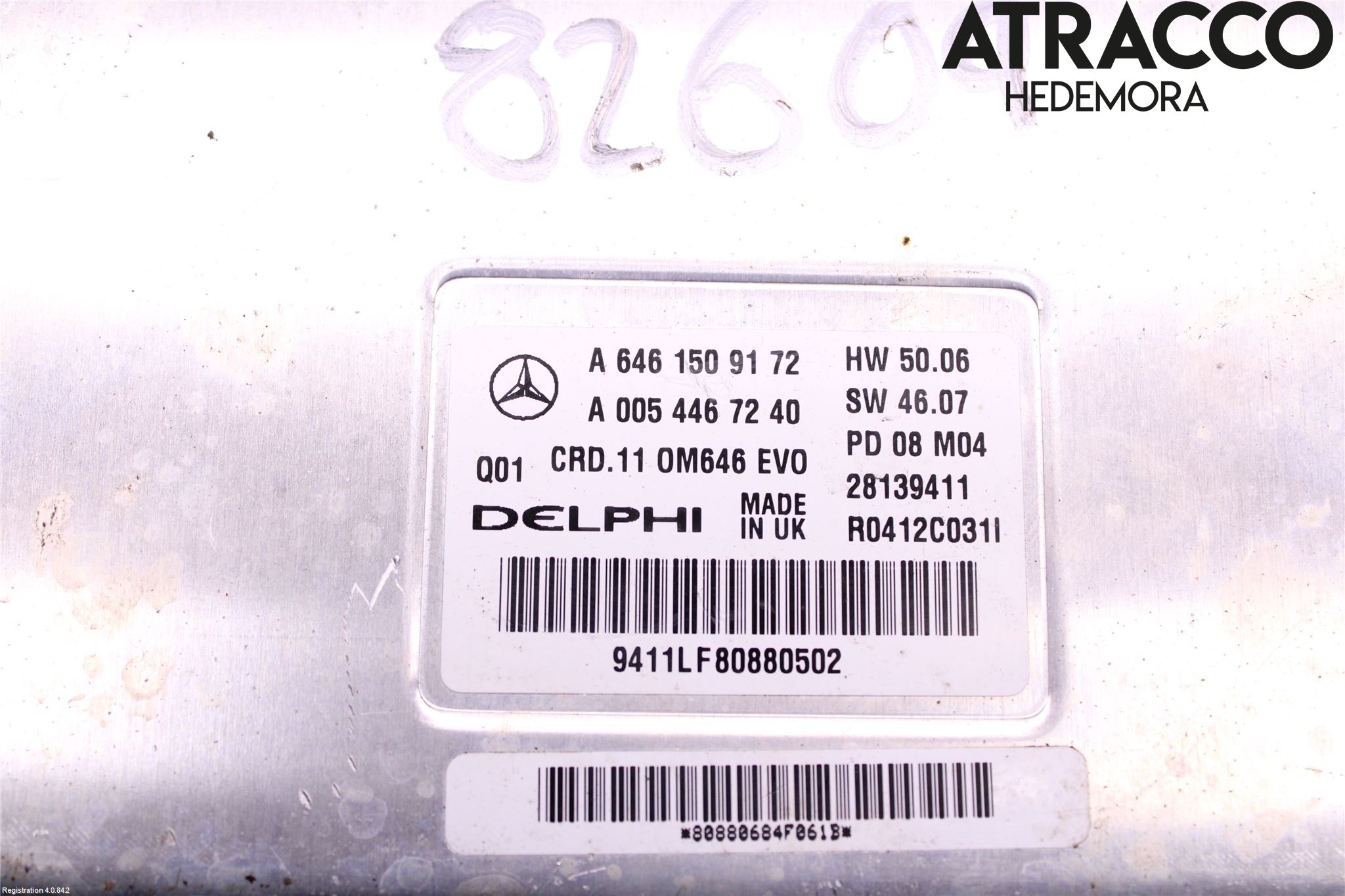 Mercedes-Benz MB C-KLASS (W204) 07-15 Styreenhet Dieselpumpe