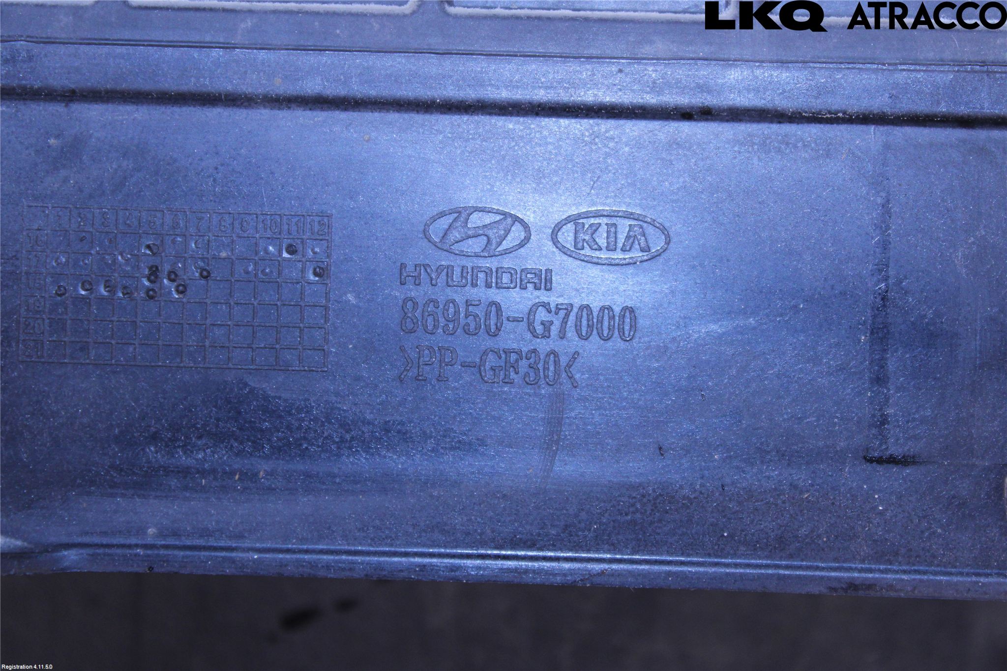 Hyundai IONIQ AE 17-22 Luftstyring Front