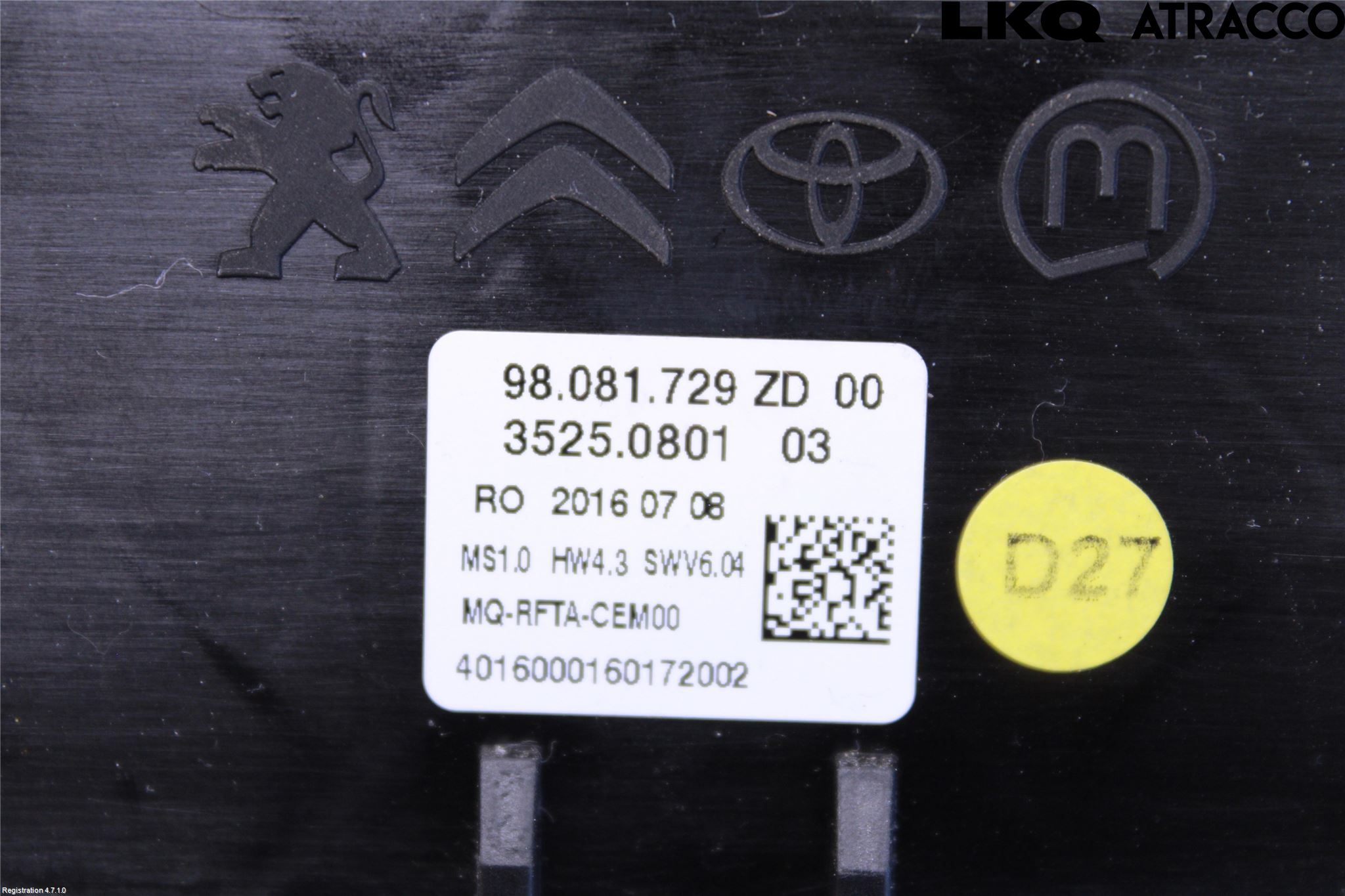 Toyota PROACE II 16- Varme Ac Betjening-Display