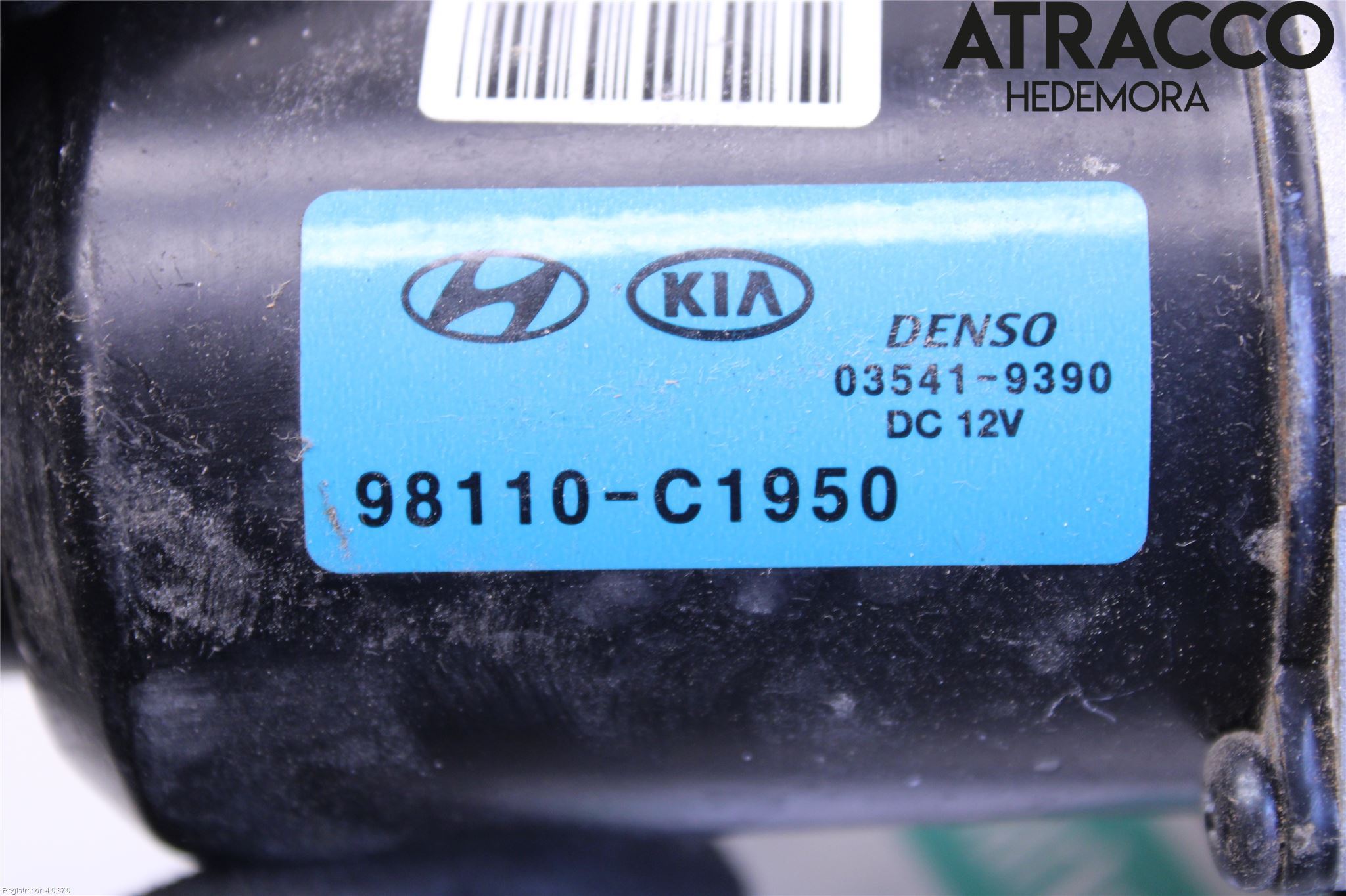 Kia RIO 17- Viskermotor Frontrute