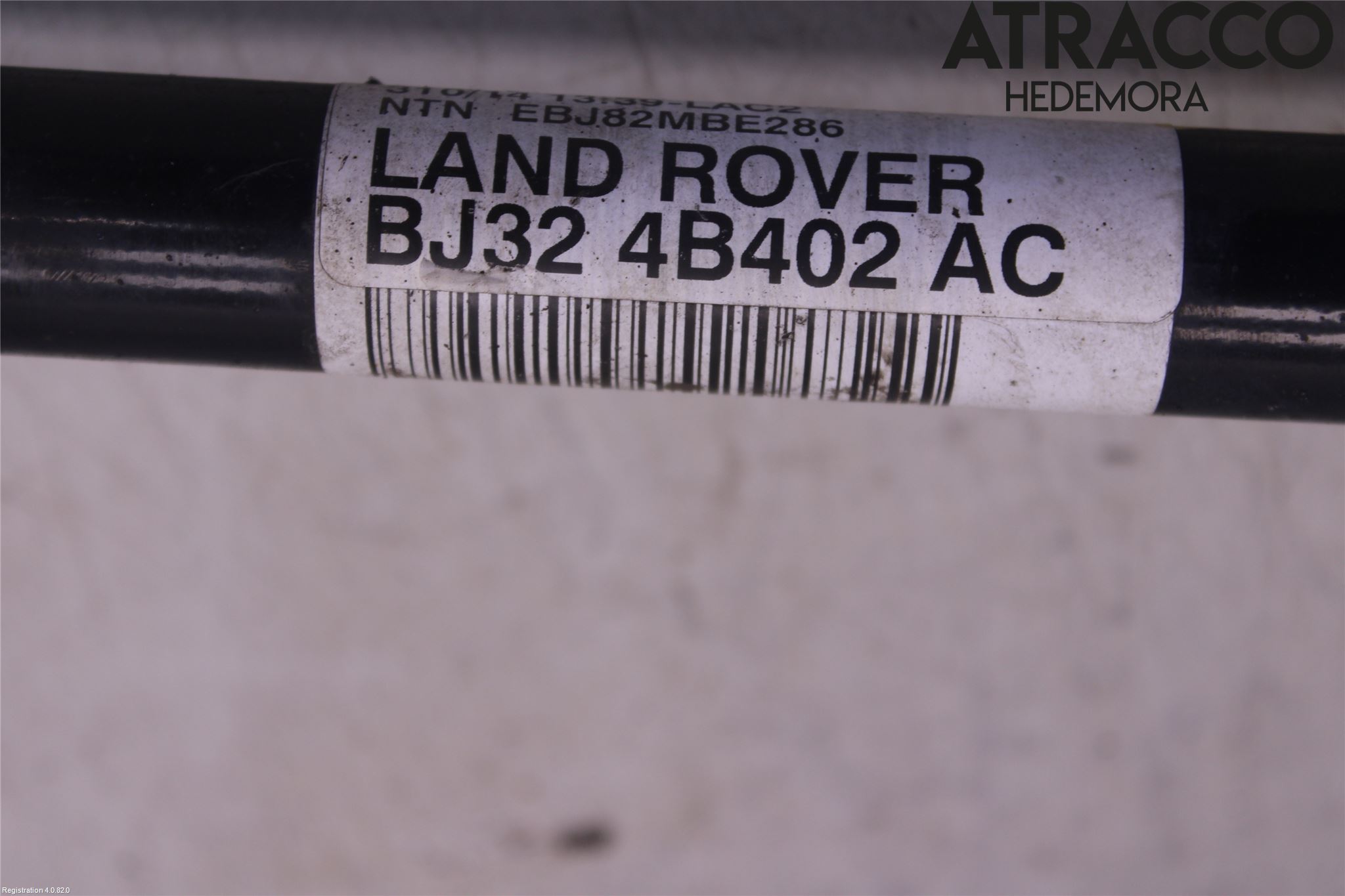 Landrover LAND ROVER RANGE ROVER EVOQUE (L538) 11-18 Drivaksel Bak Kompl Venstre