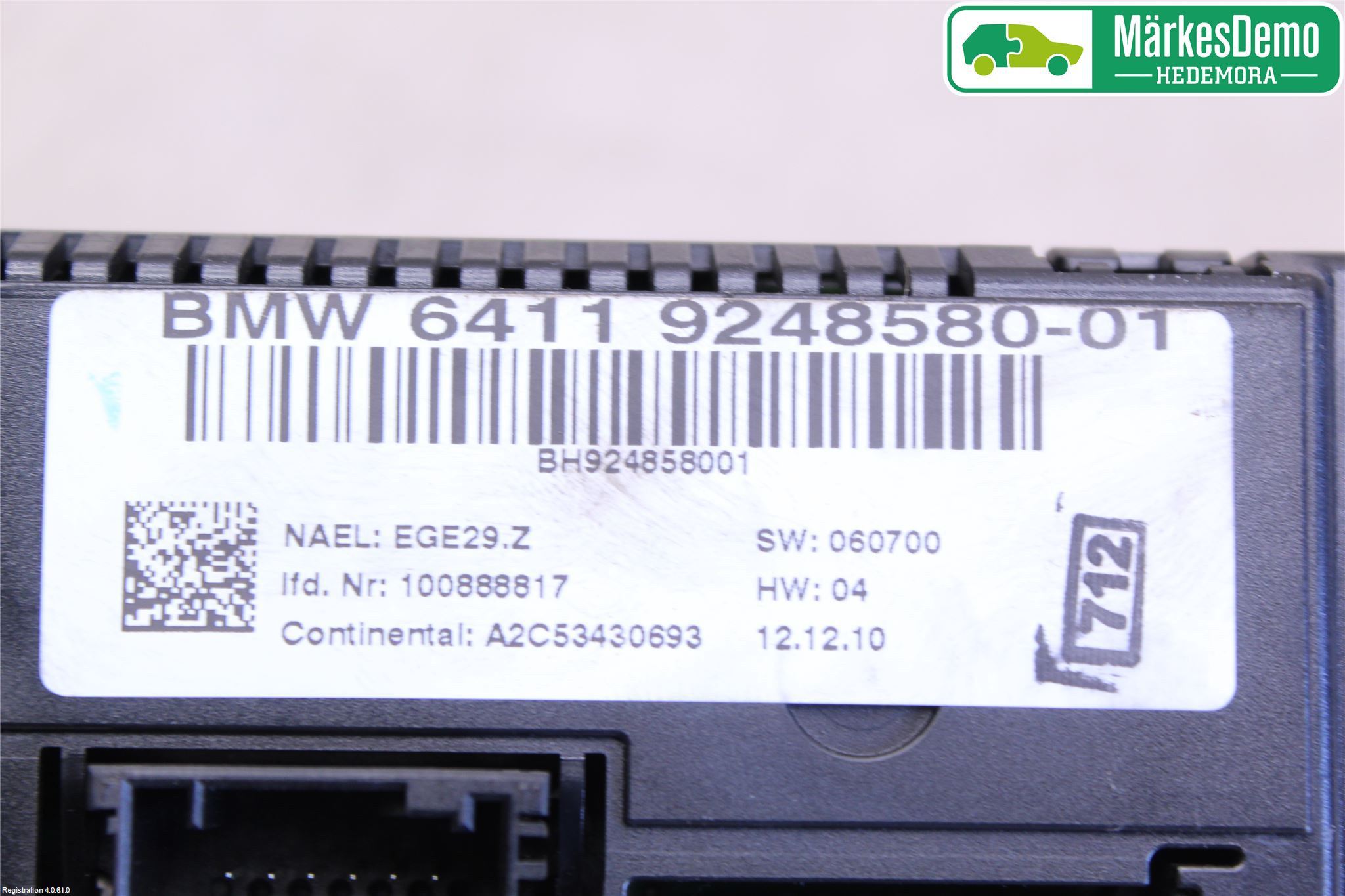 BMW 1 E87/81 5D/3D 03-11 Varme Ac Betjening-Display