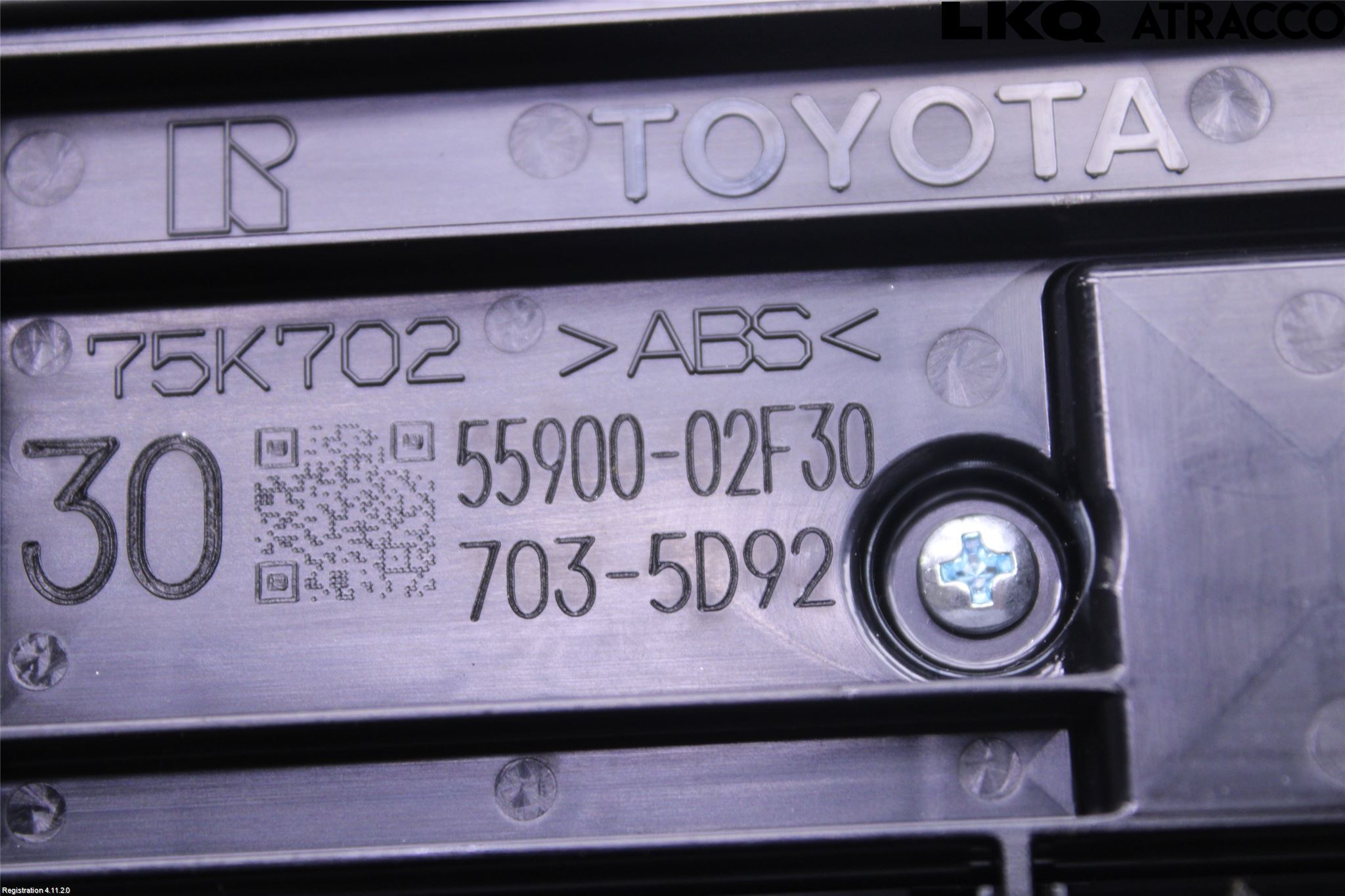 Toyota COROLLA 19- Varme Ac Betjening-Display