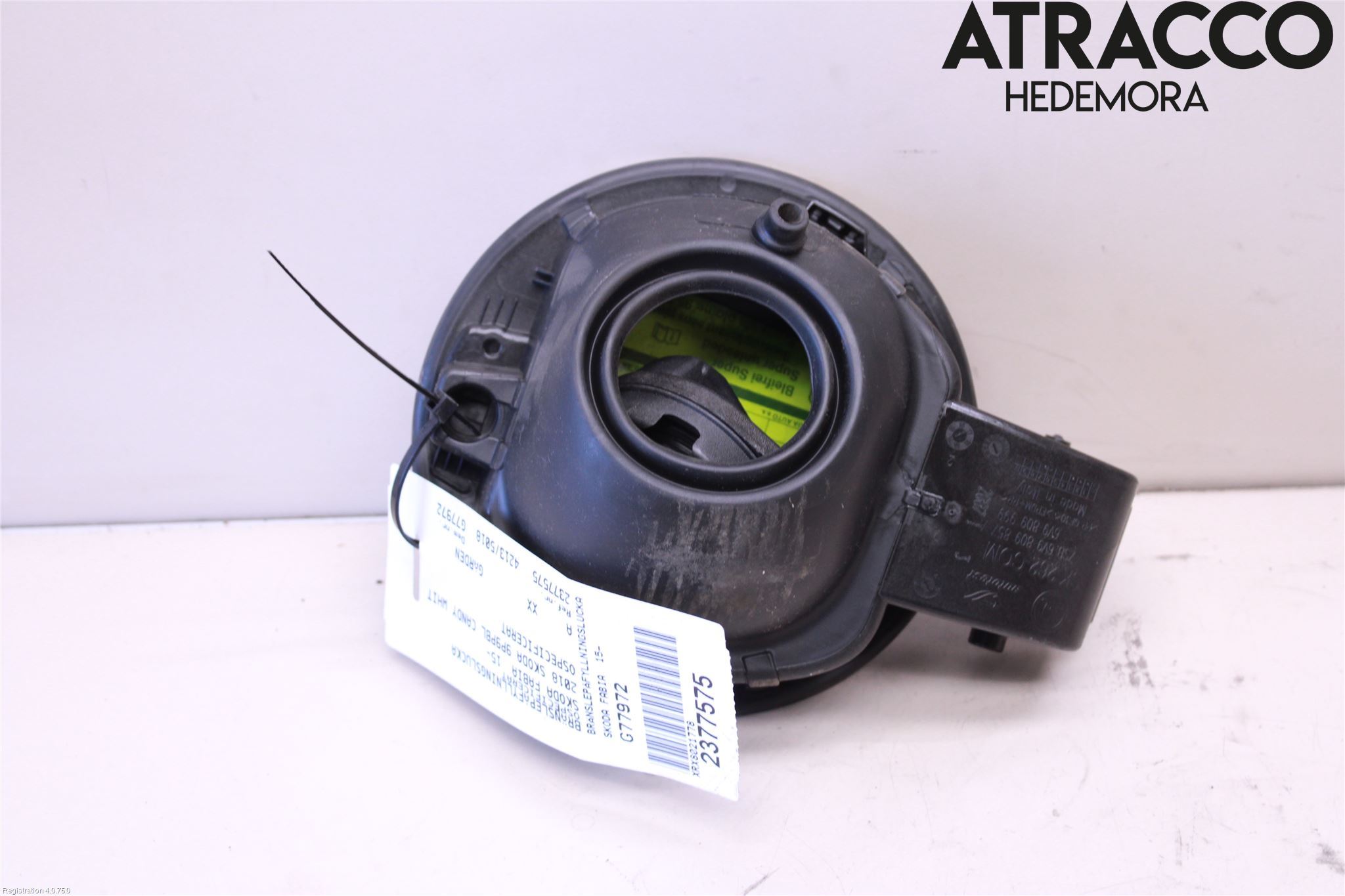 Skoda FABIA 15-21 Drivstoff Tankluke