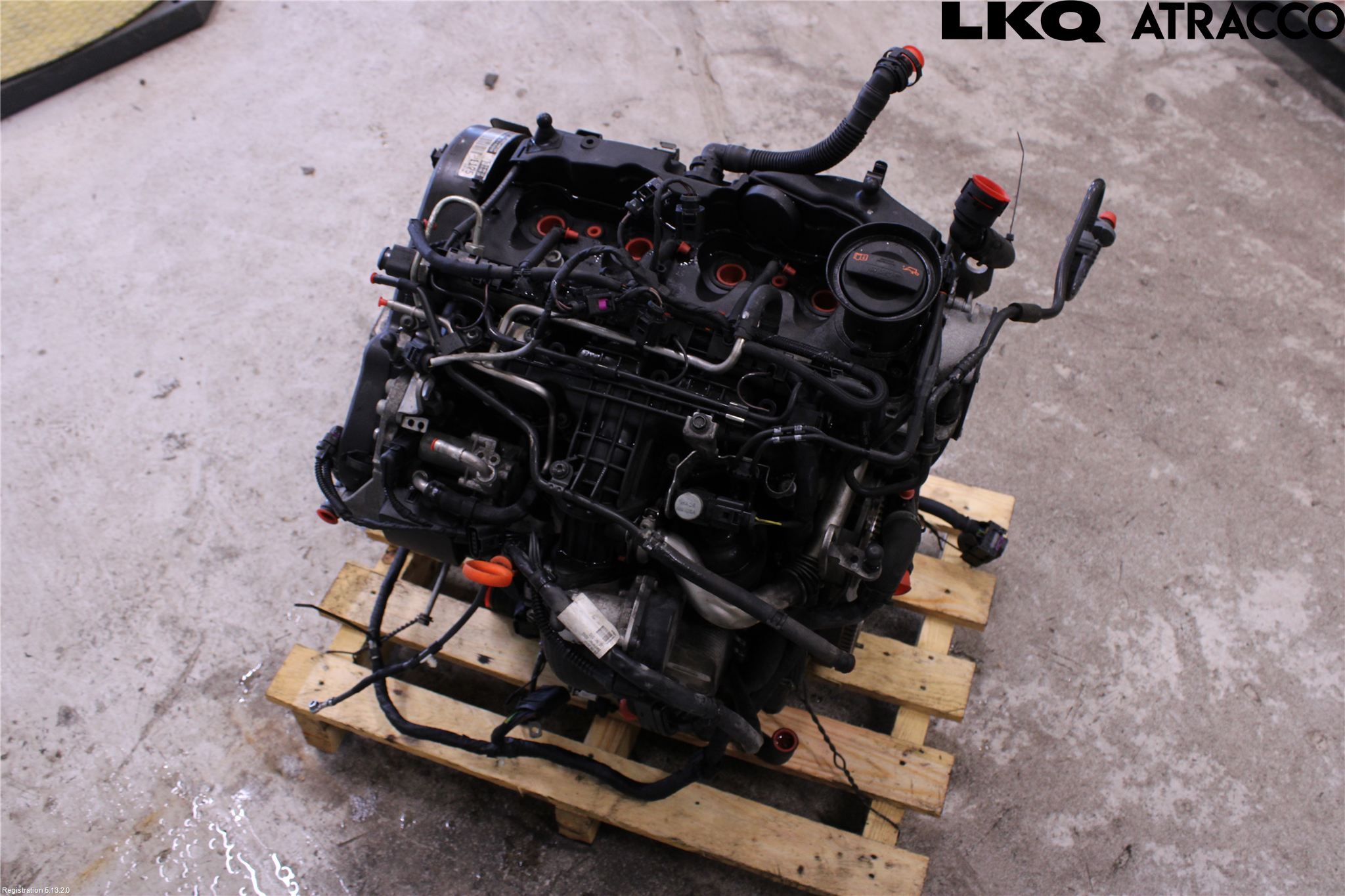 Volkswagen VW GOLF VI 09-13 Motor Diesel