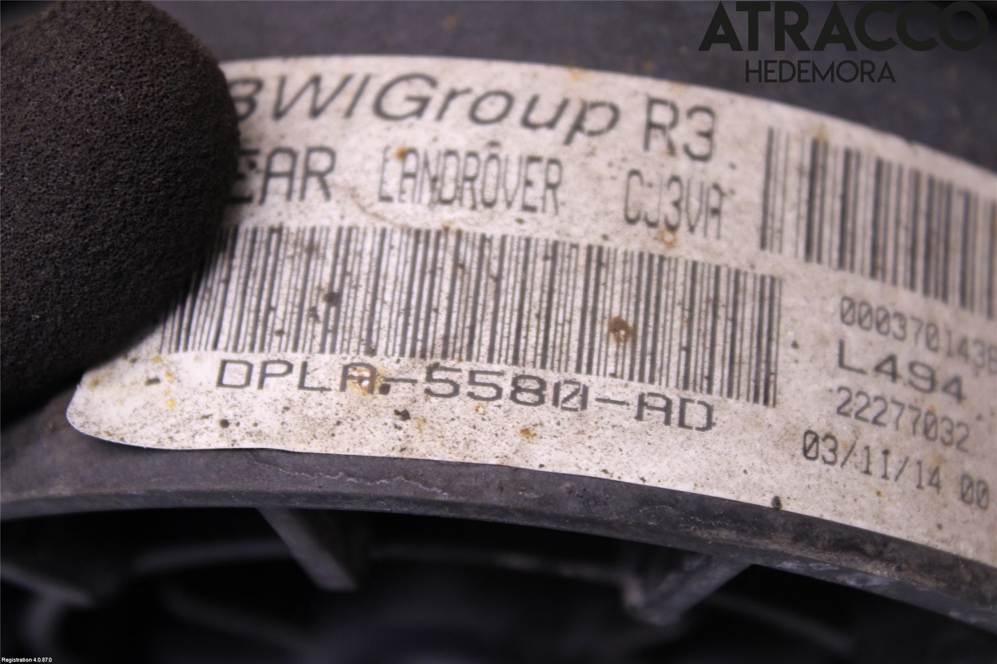 Landrover RANGE ROVER SPORT (L494) 14-22 Nivåreg Belg - Luftpute