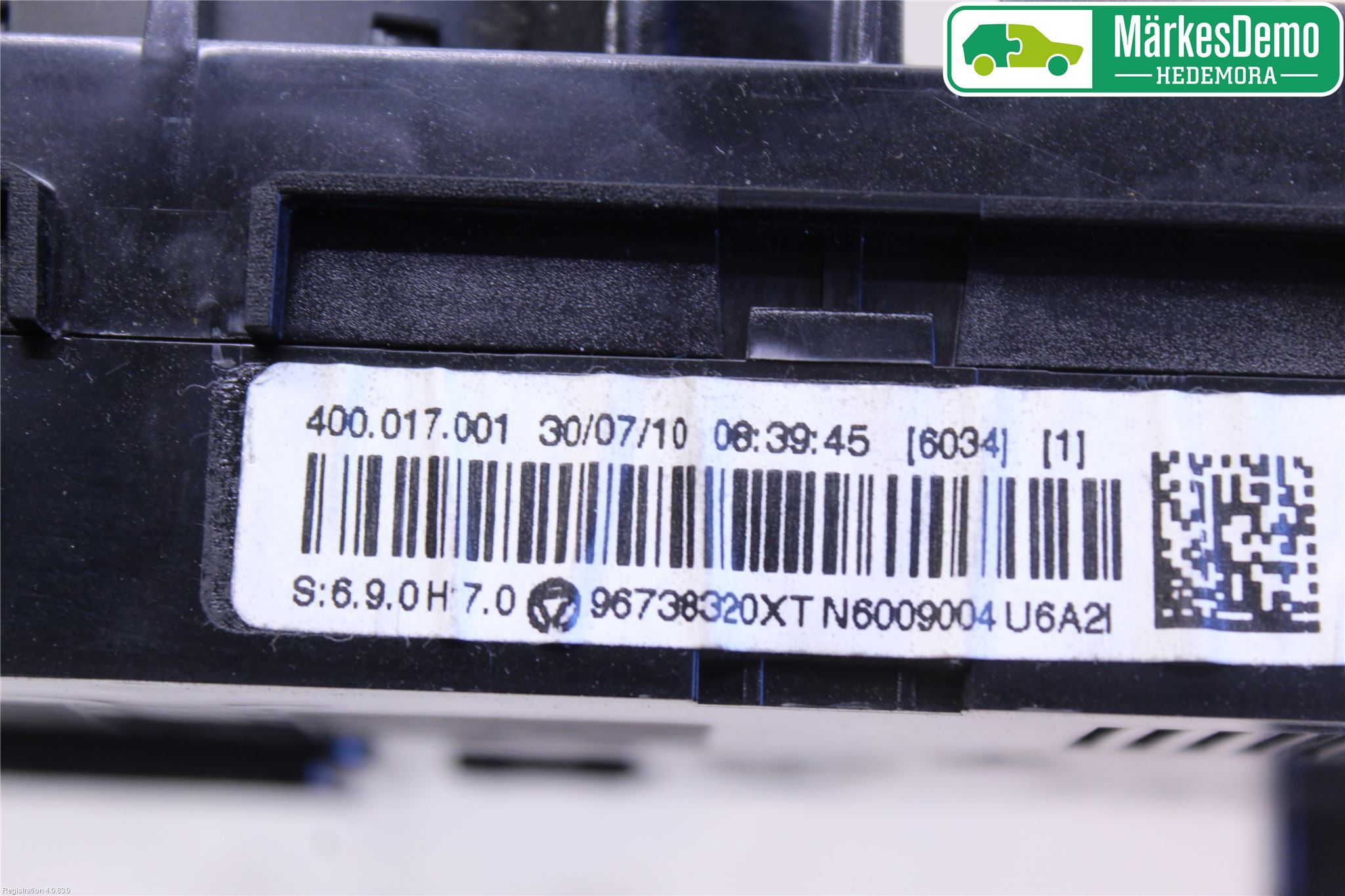 Peugeot 3008 09-16 Varme Ac Betjening-Display
