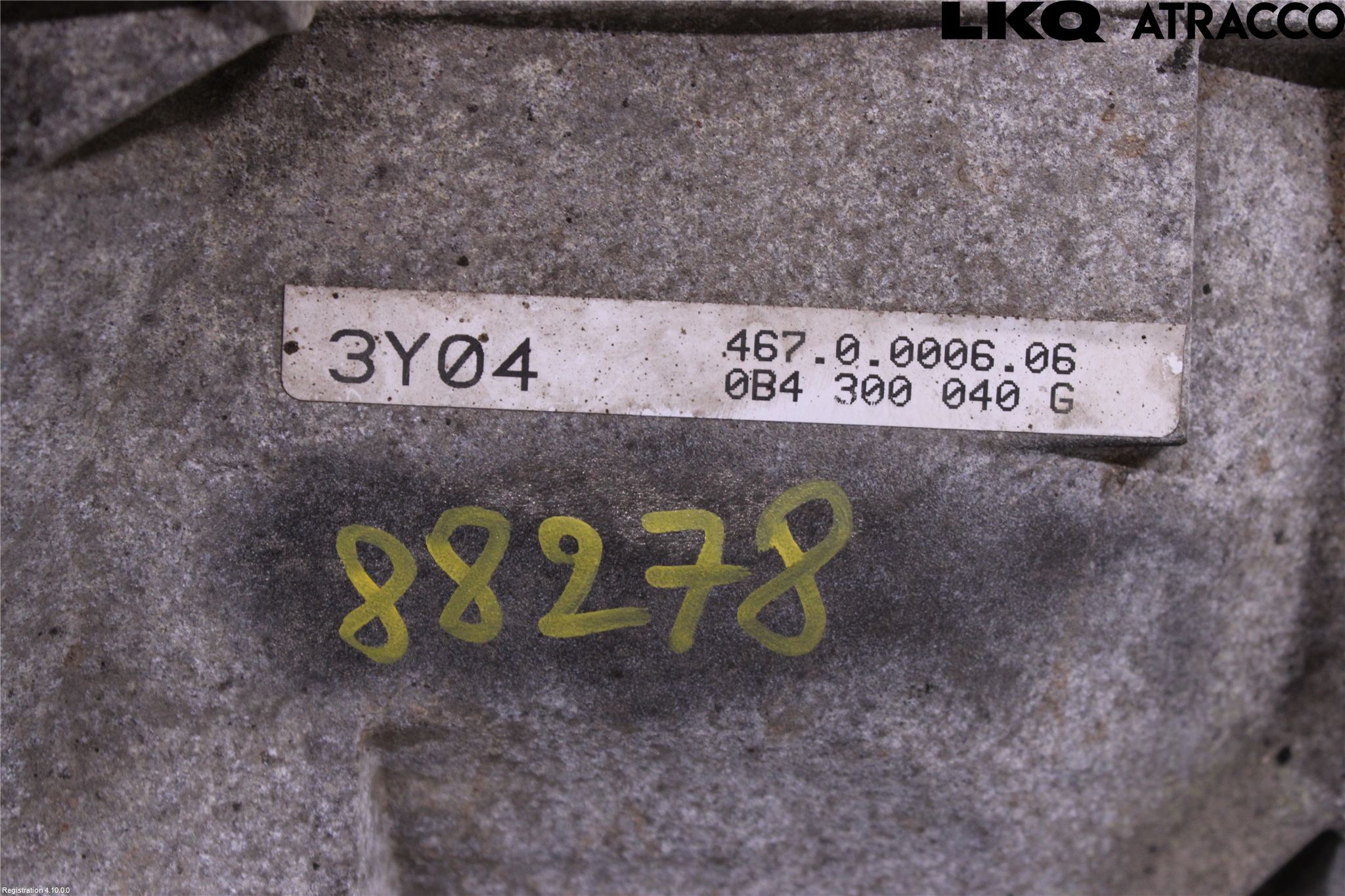 Audi A4/S4 08-11 Gearkasse 6 Trinn