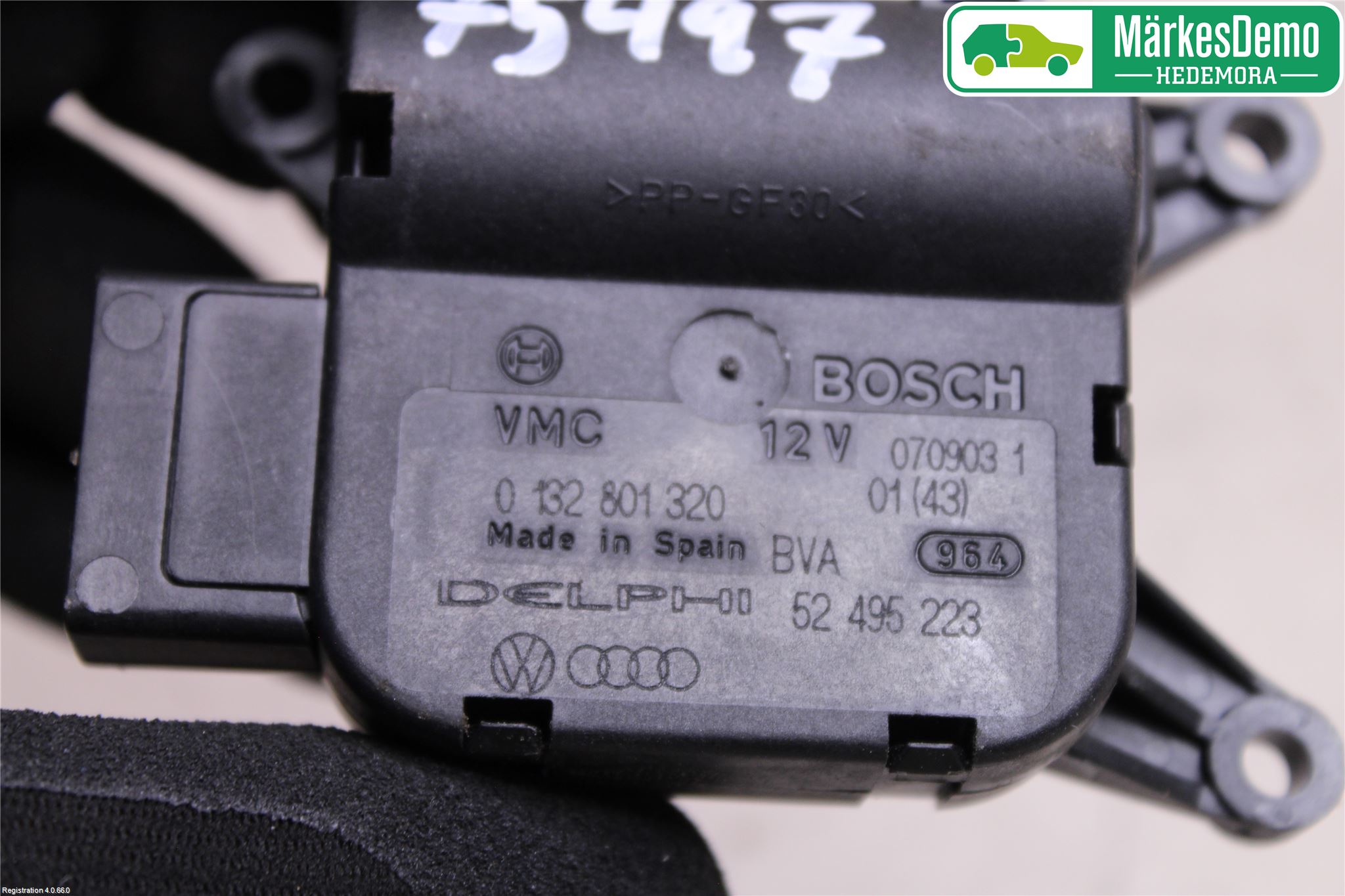 Porsche CAYENNE 03- Varme Ac Regulerings Motor