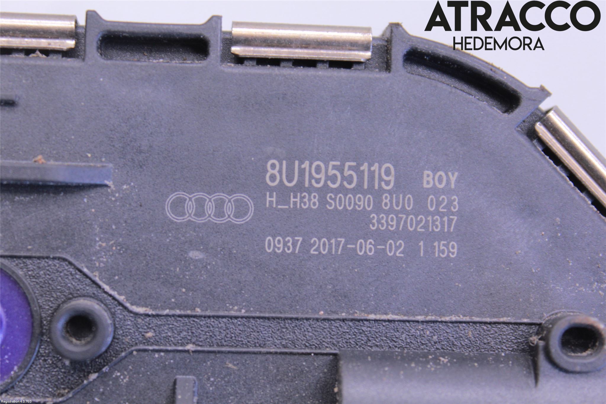 Audi Q3 8U 12-18 Viskermotor Frontrute