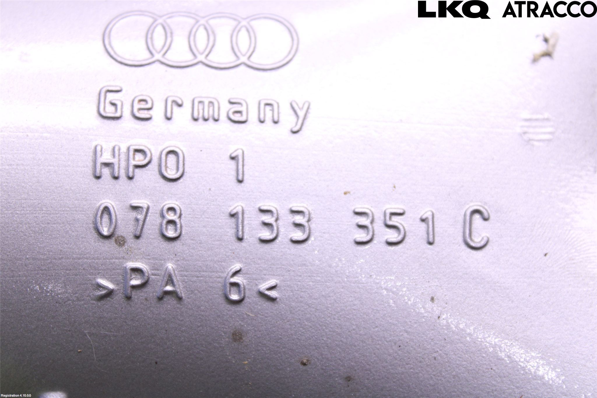Audi A4/S4 94-99 Intercooler Rør-Slange