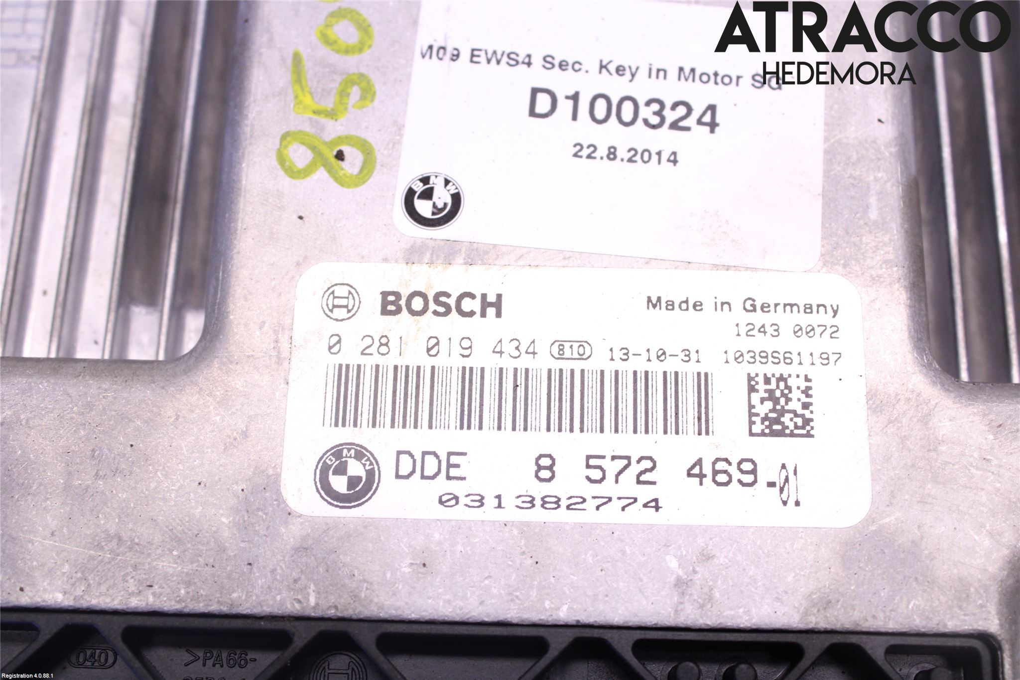 BMW 5 F10/F11/F18 09-17 Styreenhet Dieselpumpe