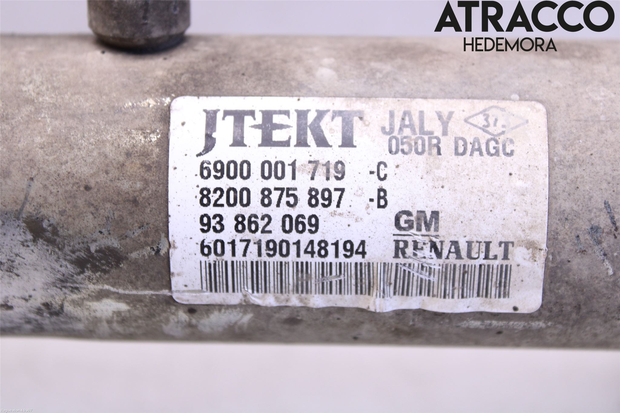 Opel VIVARO 01-14 Servo Snekke - Tannstang