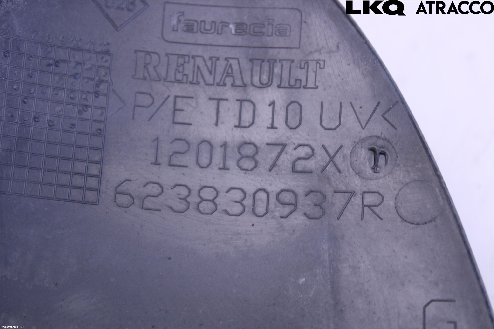 Renault KANGOO II 15-21 Frontlykt Kurve-Tåkelys Ramme