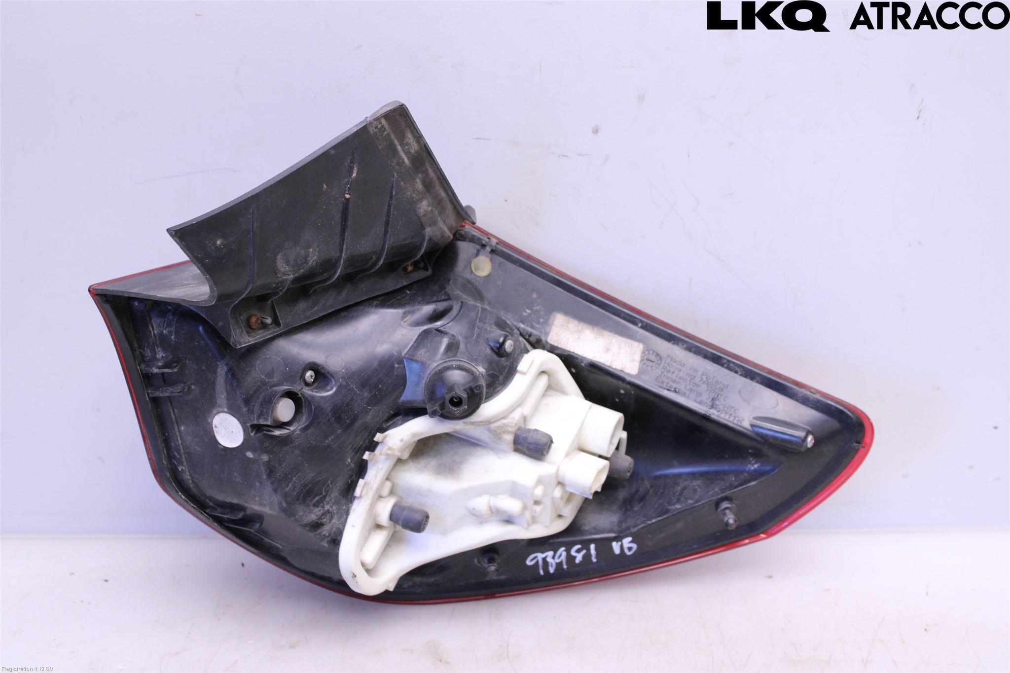 Opel ASTRA J 10-15 Baklykt Venstre