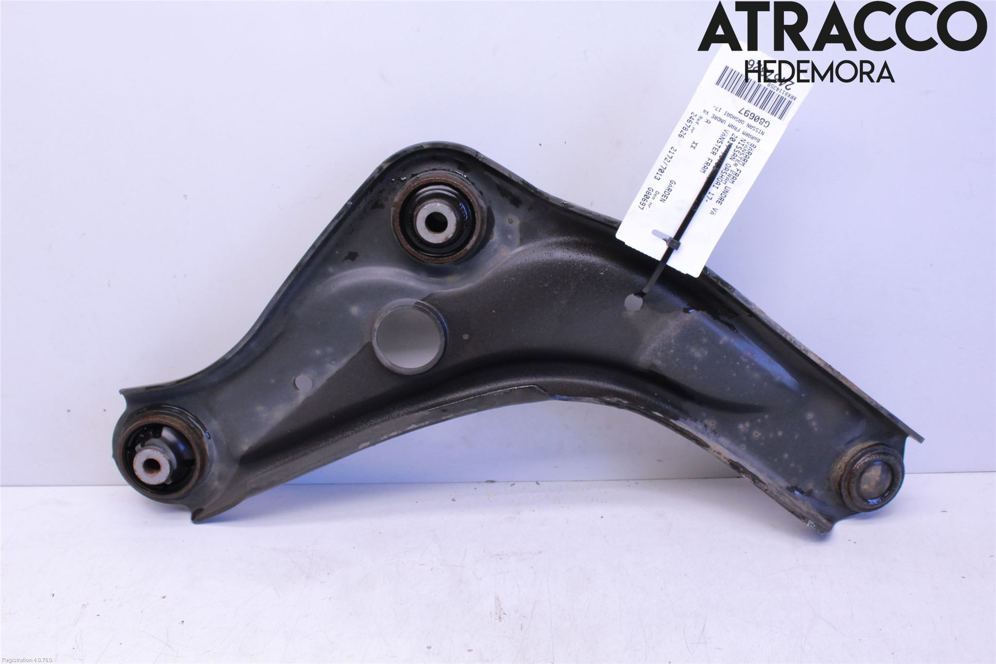 Nissan QASHQAI 17-21 Bærearm Foran Venstre Nedre