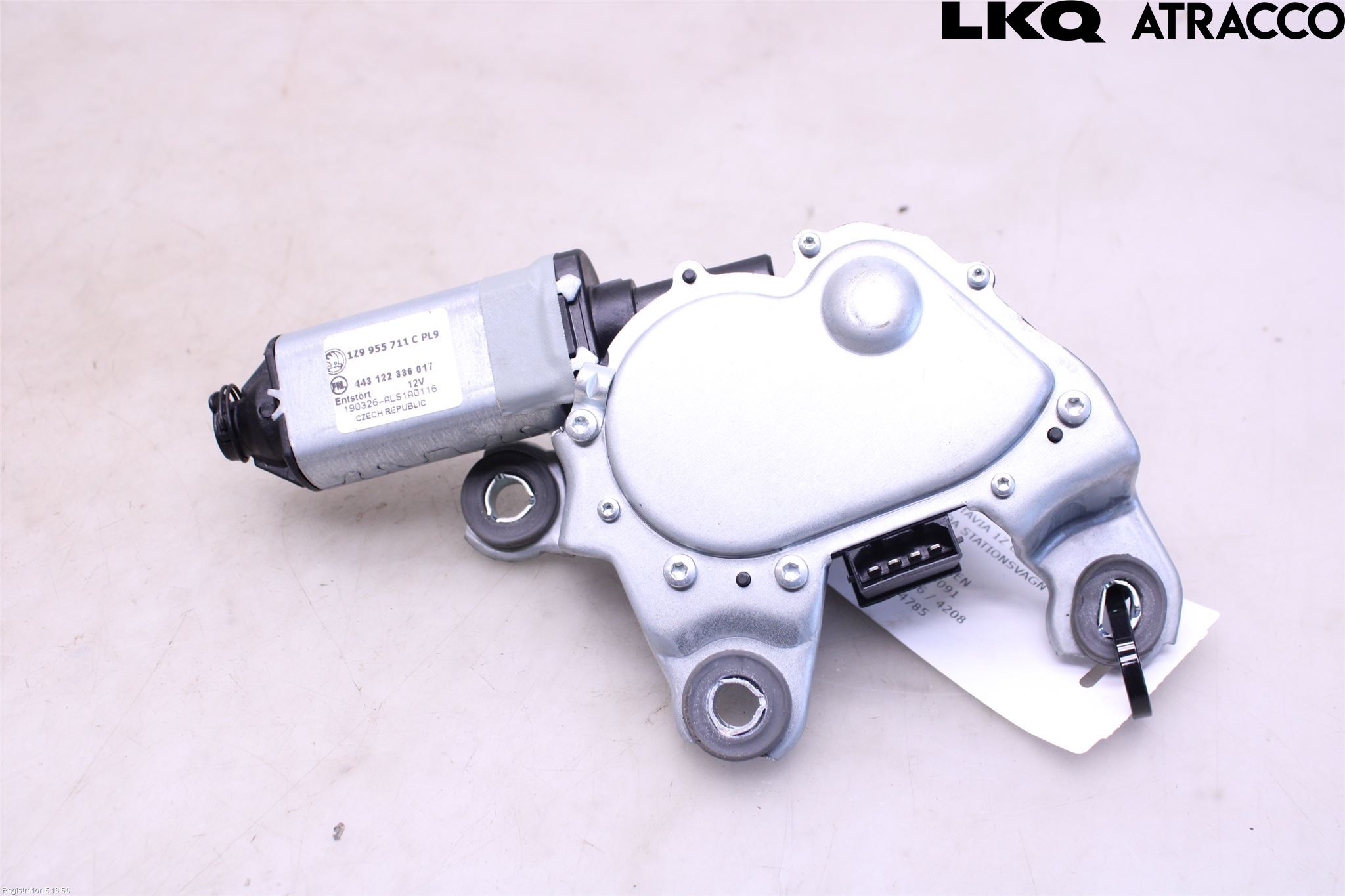 Skoda OCTAVIA (1Z) 05-13 Viskermotor Bakluke