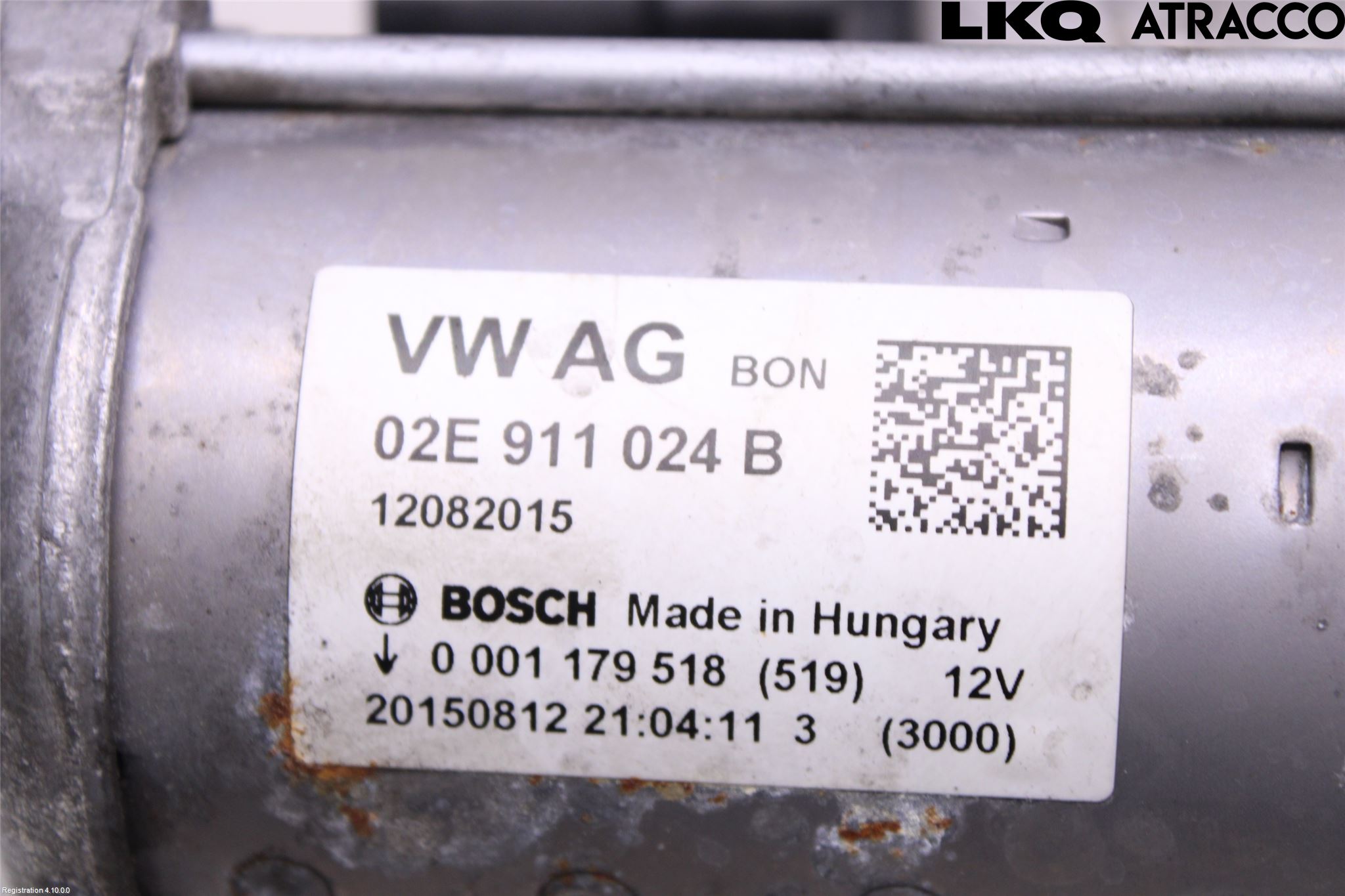 Audi A3/S3 8V 13-20 Startmotor