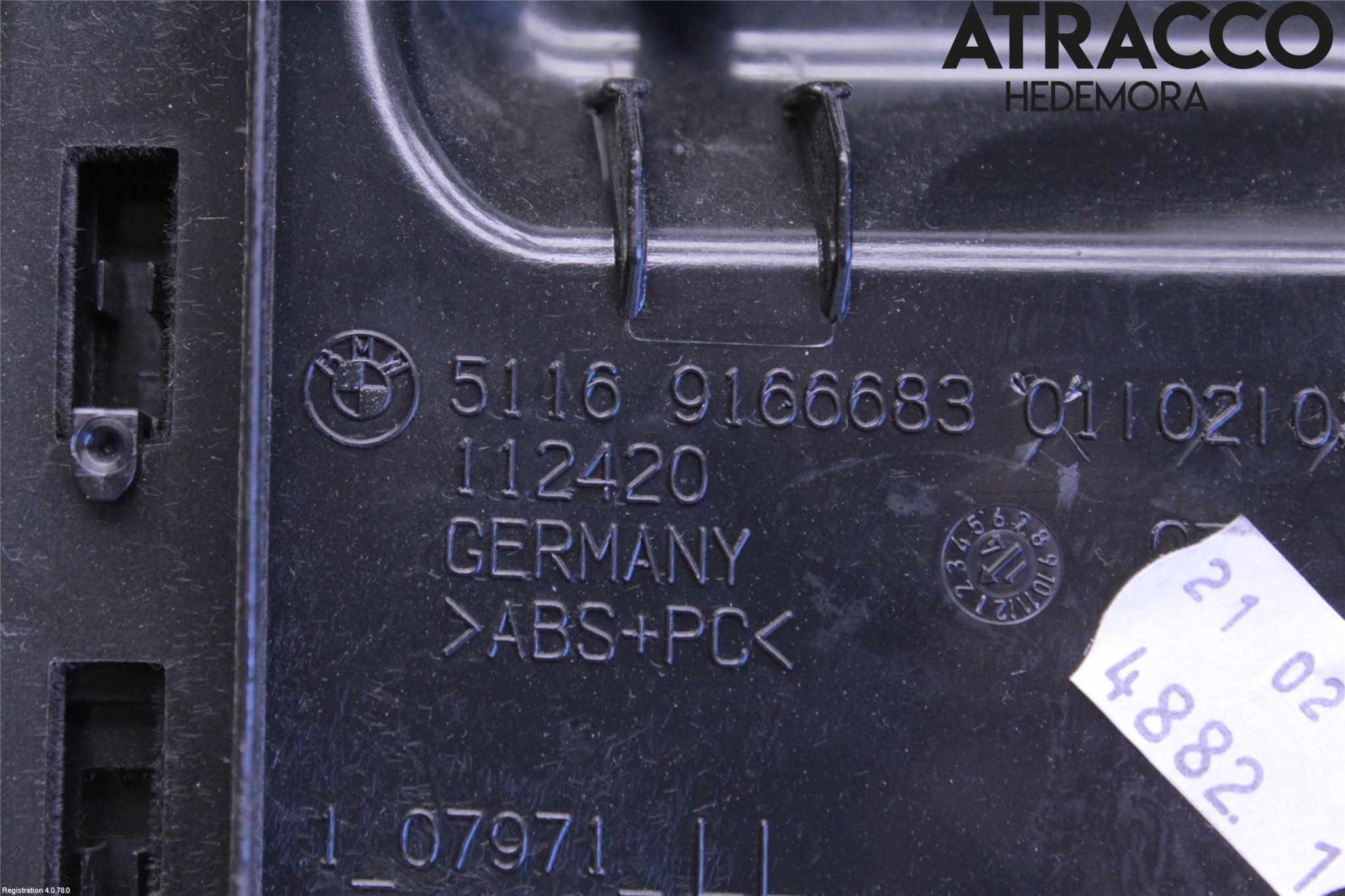 BMW 5 F10/F11/F18 09-17 Innr Hanskerom