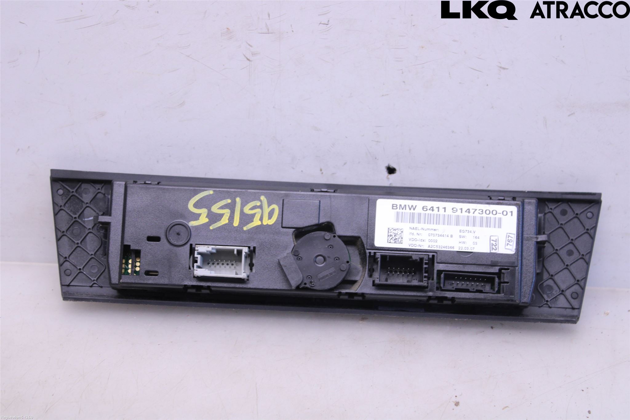 BMW 3 E92/93 Coupé/Cab 05-14 Varme Ac Betjening-Display