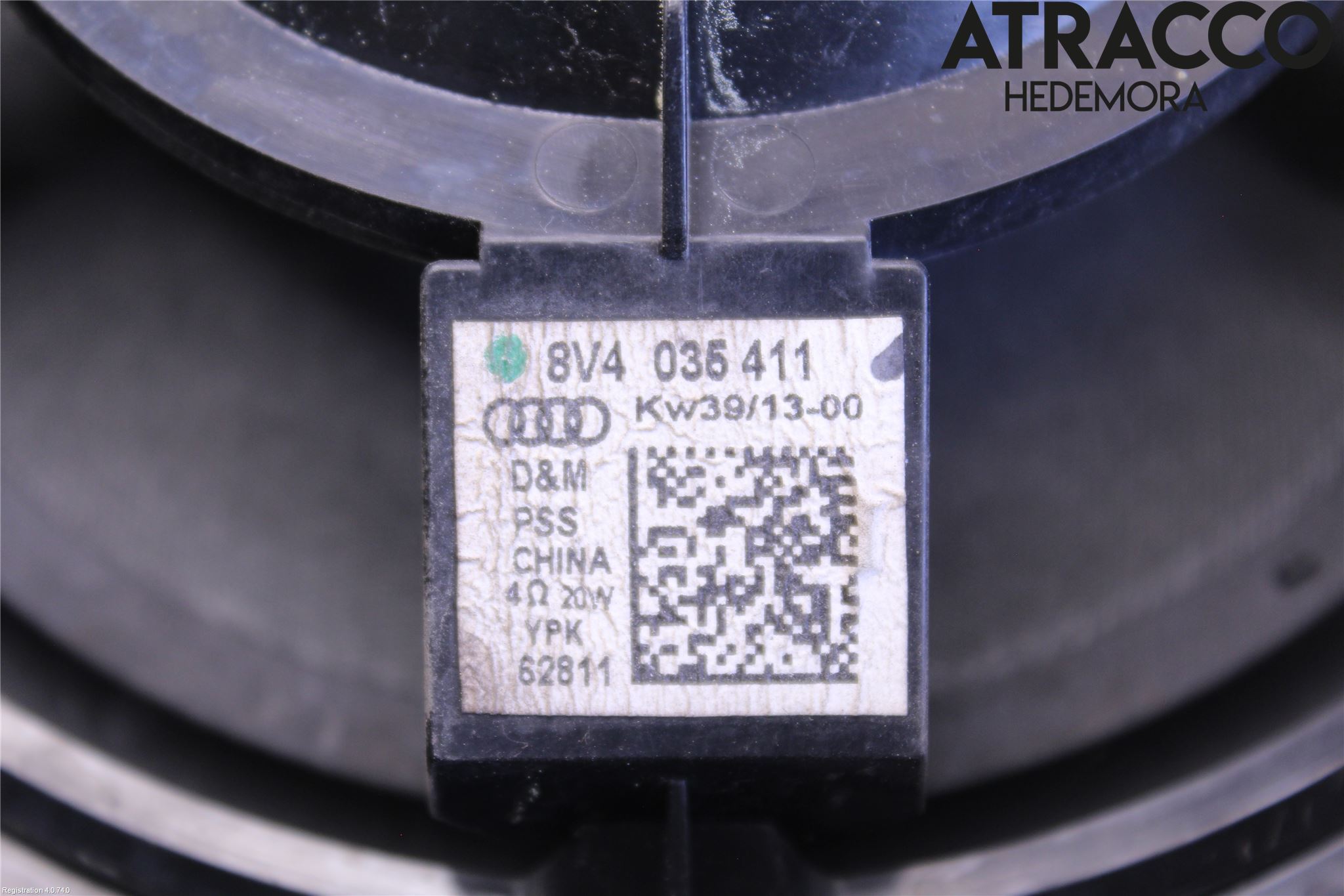 Audi A3/S3 8V 13-20 Innr Høyttaler