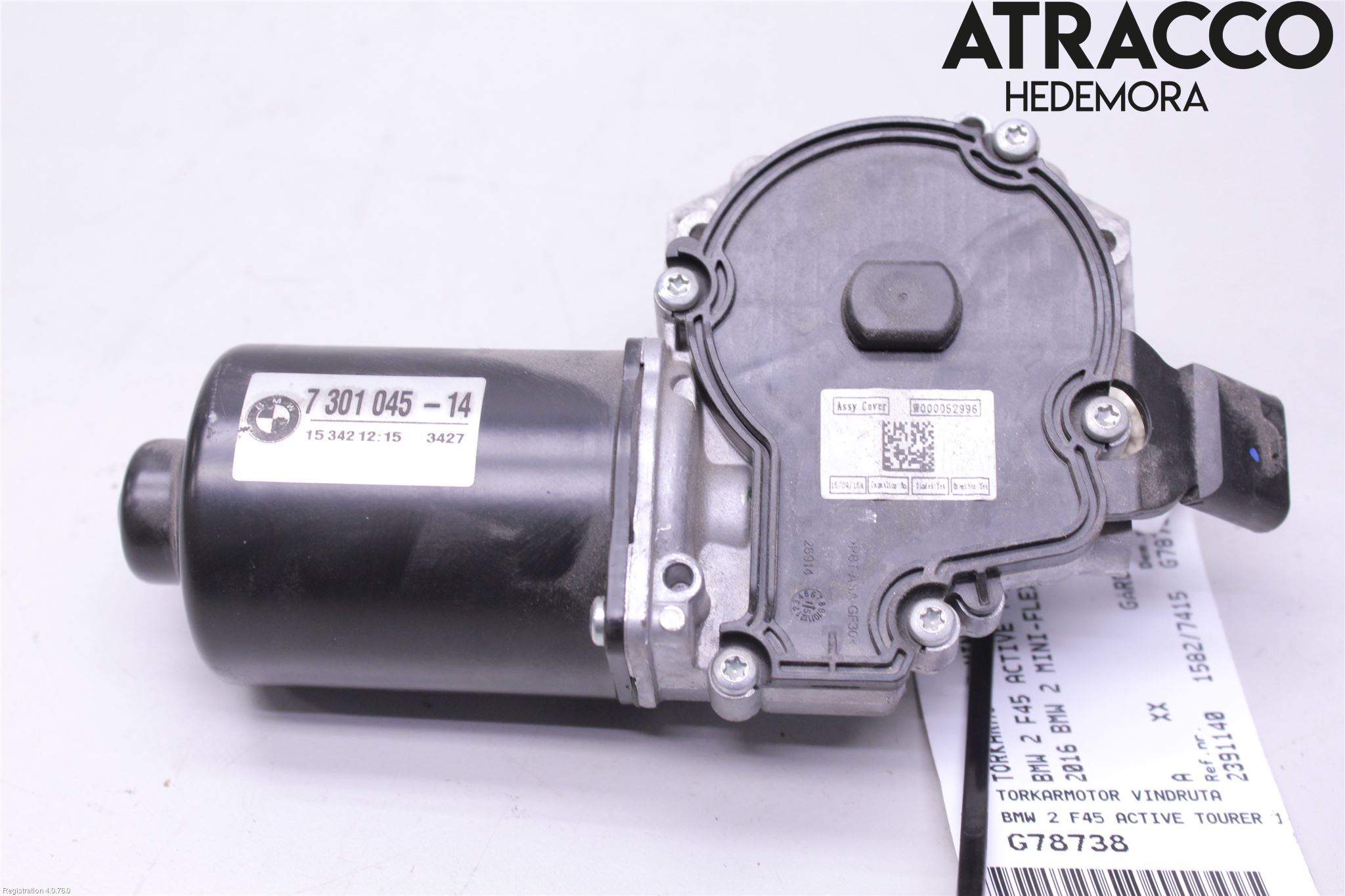 BMW 2 F45 Active Tourer 14-21 Viskermotor Frontrute