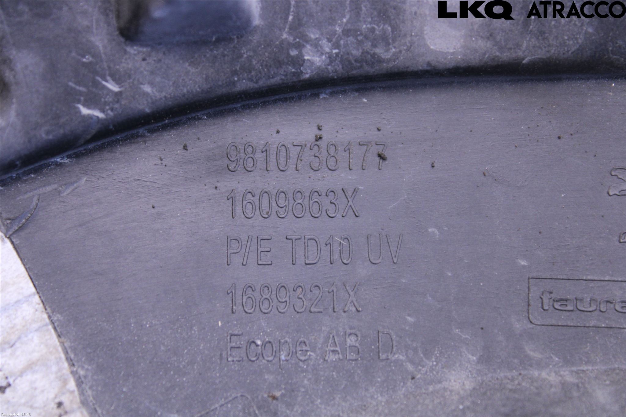Peugeot PEUGOT 208 16-19 Frontlykt Kurve-Tåkelys Ramme