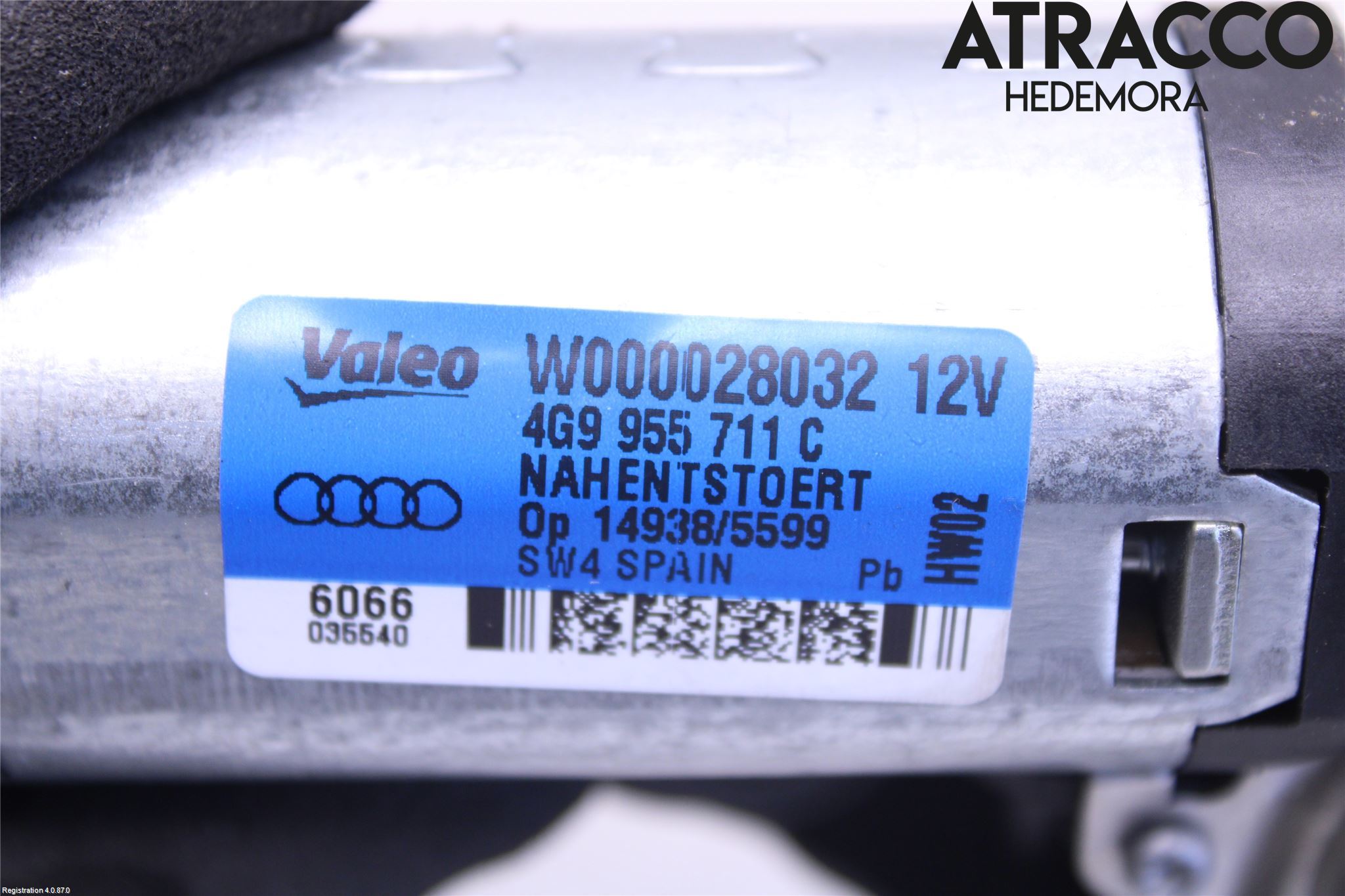 Audi Q3 8U 12-18 Viskermotor Bakluke