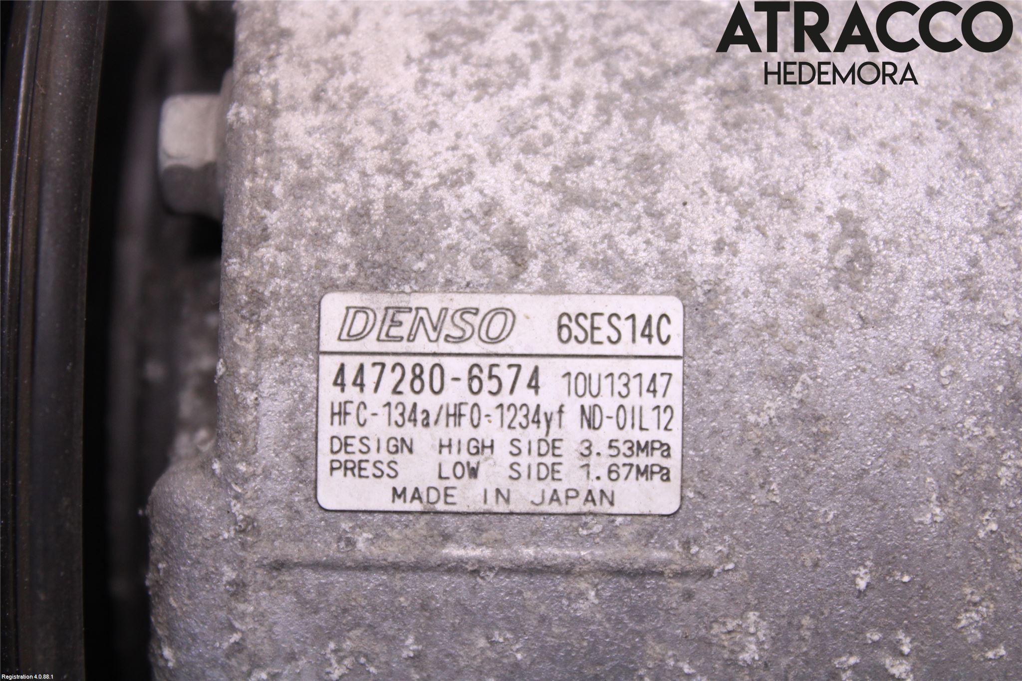 Toyota AVENSIS 16-18 Varme Ac Kompressor