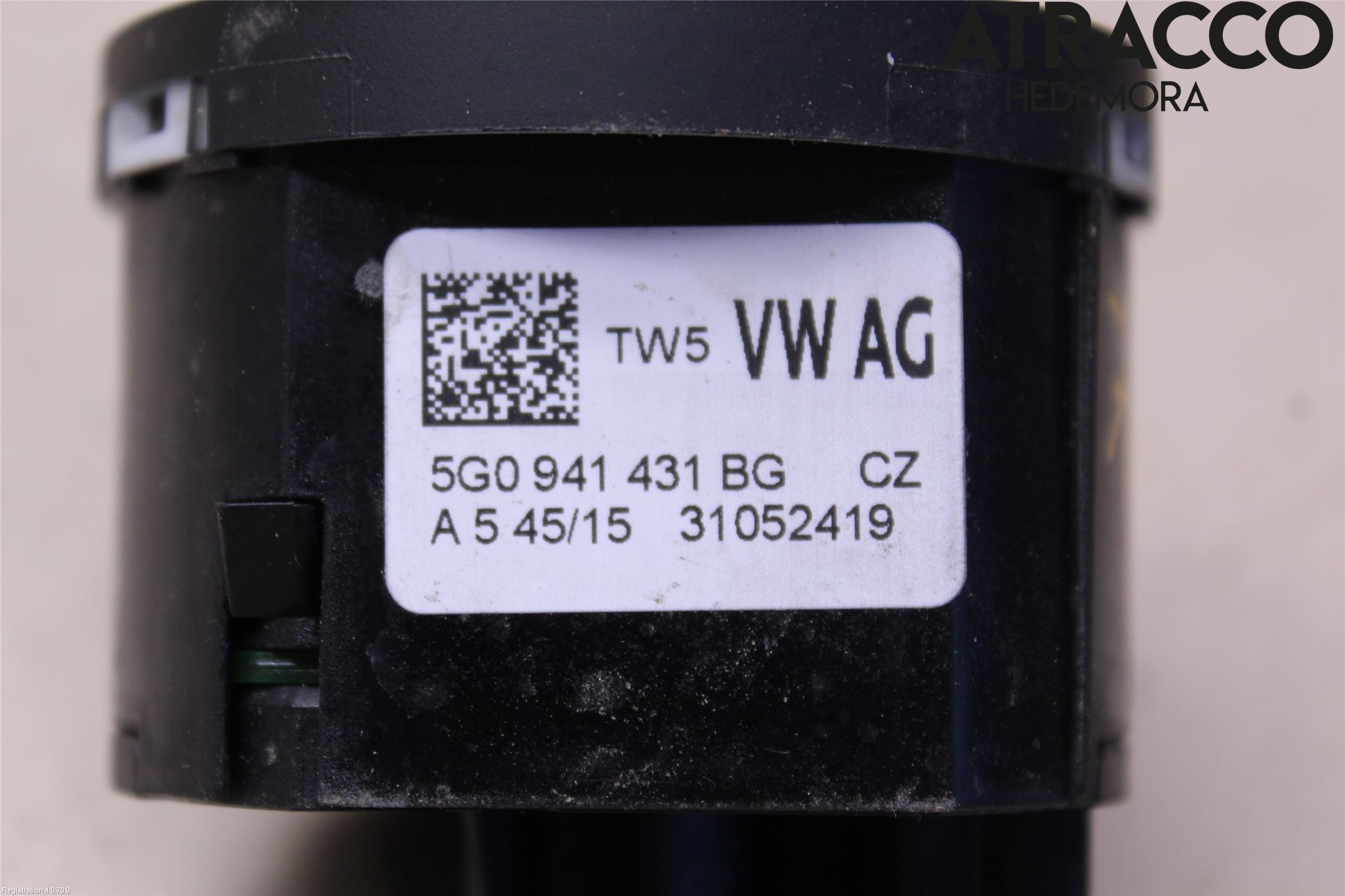 Volkswagen VW GOLF / E-GOLF VII 13-20 Bryter Hovedlys
