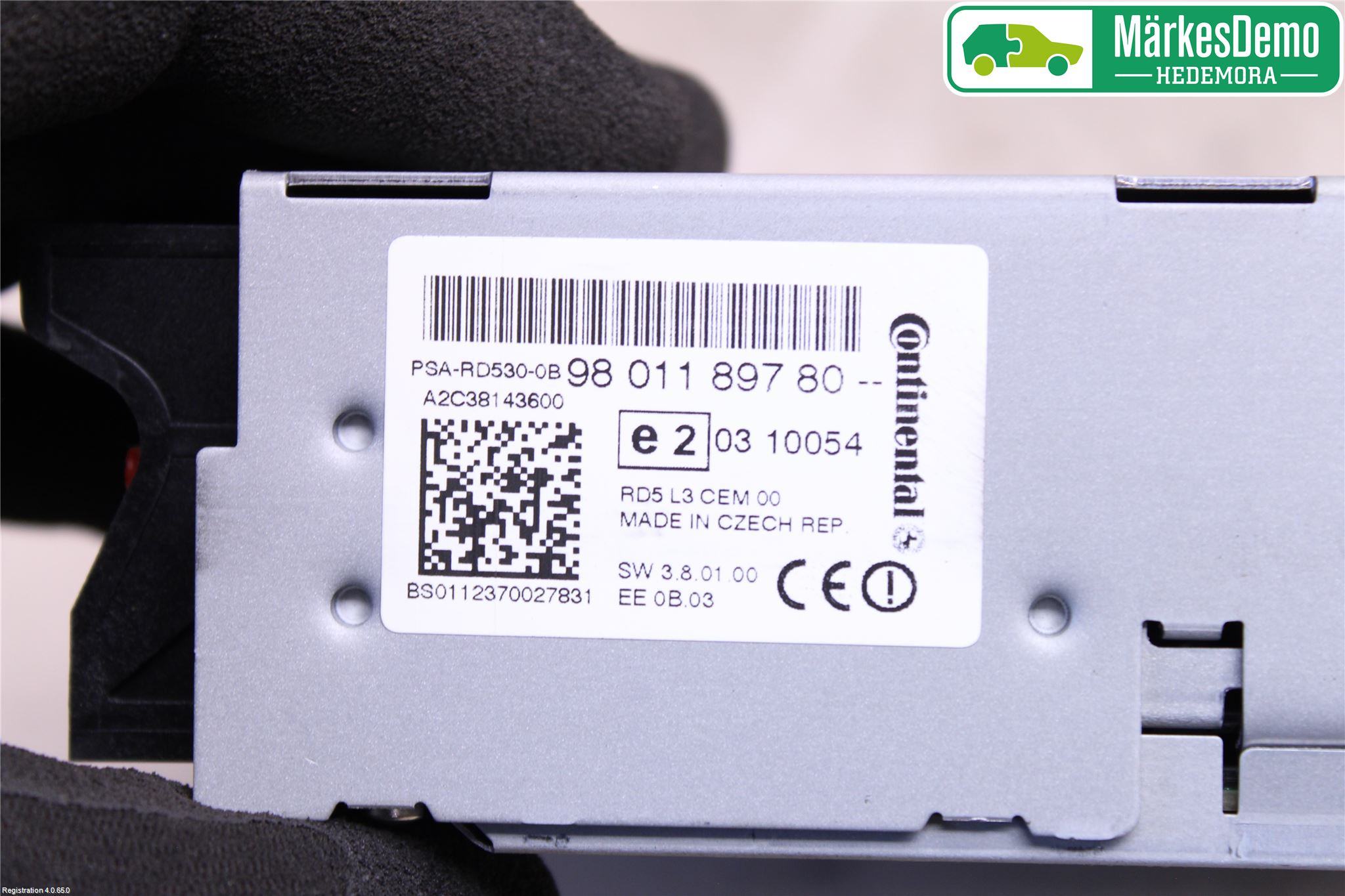 Citroen C4 II 11-18 Stereo Radio Med Cd