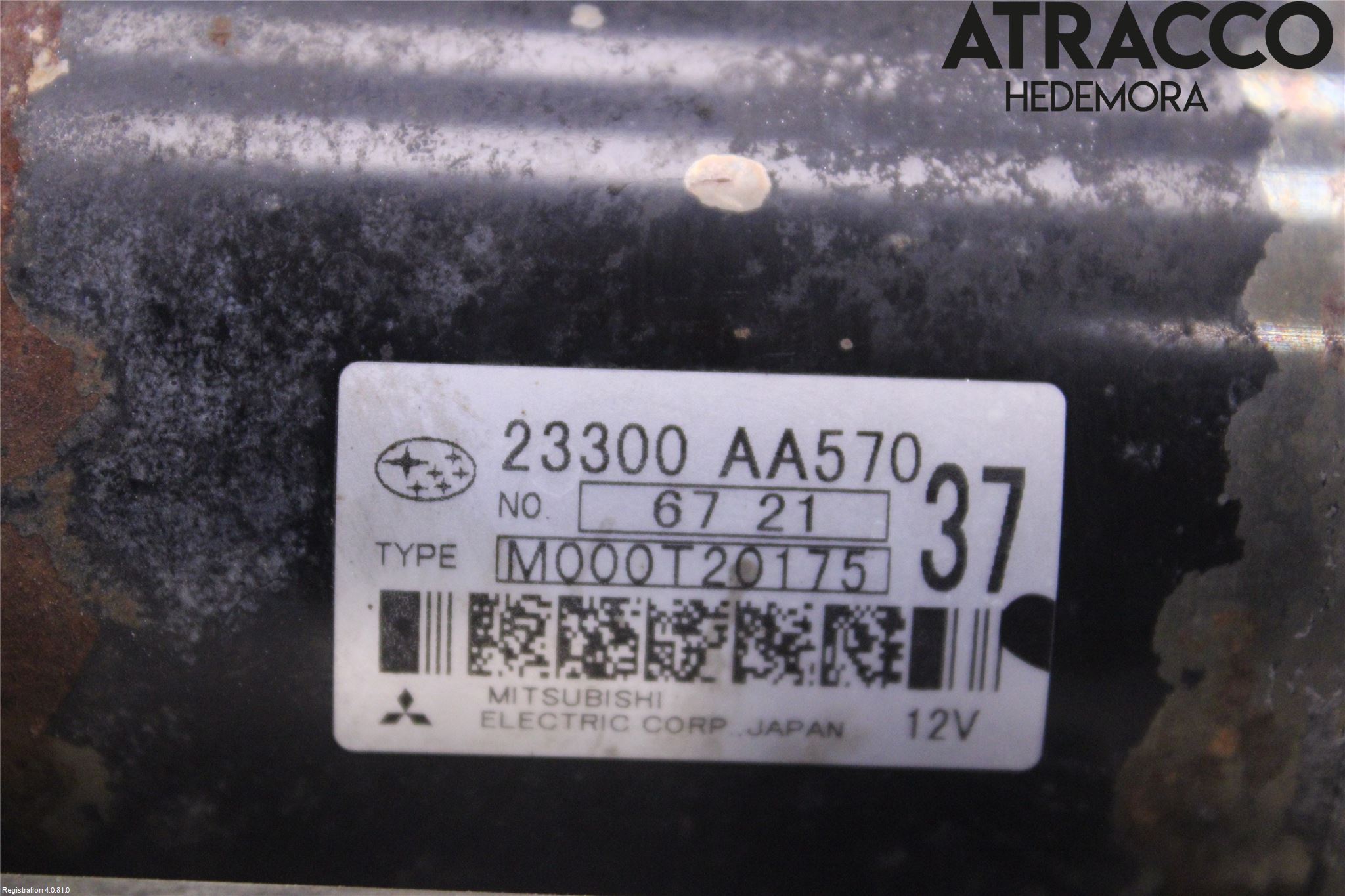 Subaru OUTBACK   07-09 Startmotor