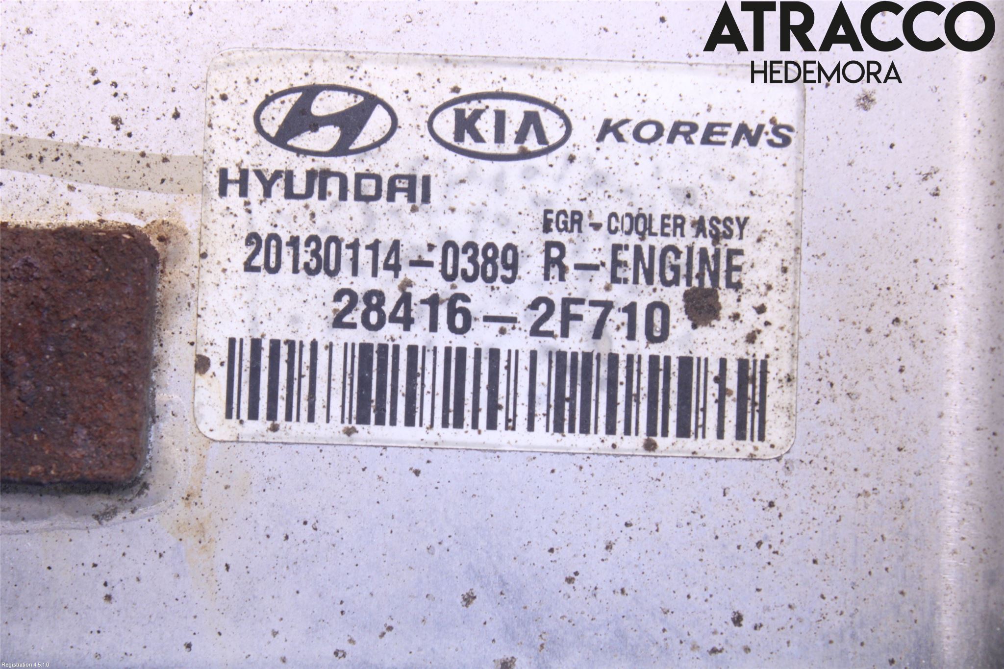 Hyundai SANTA FE 13-18 Eksos Kjøler