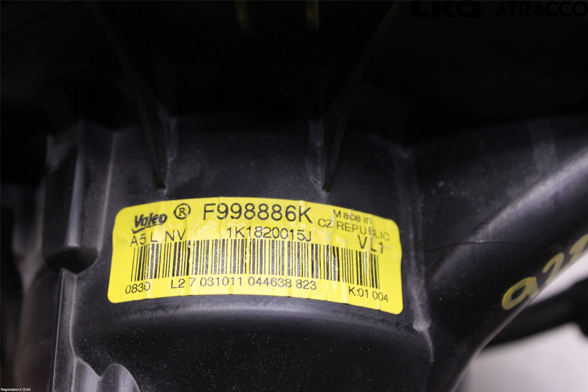 Skoda OCTAVIA (1Z) 05-13 Varme Ac Varmeapparatvifte