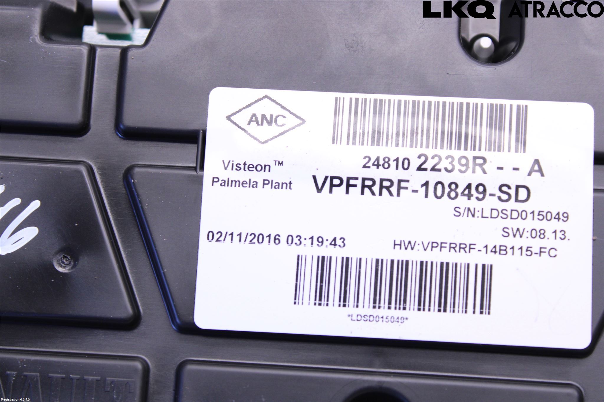 Renault TRAFIC/E-TECH 15- Instr Kombinert