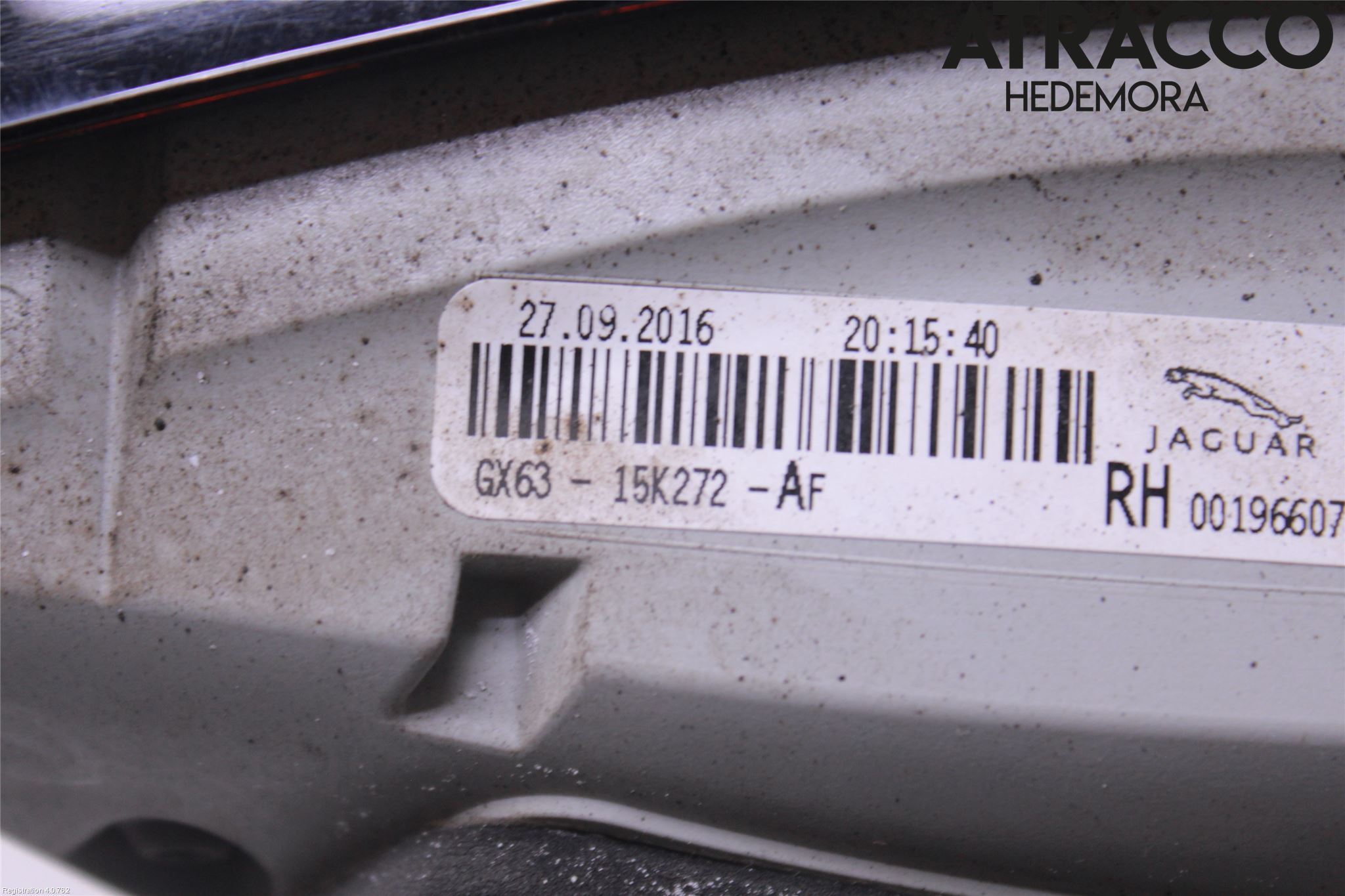 Jaguar XF (X260) 16-24 Baklykt Høyre  På Luke(Indre)