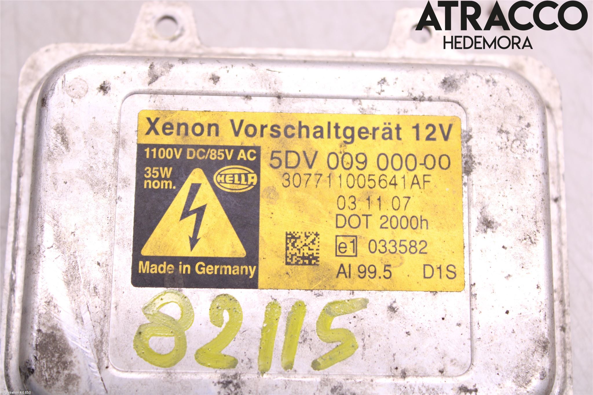 BMW 5 E60/61 Sed/Tou 02-10 Styreenhet Xenon