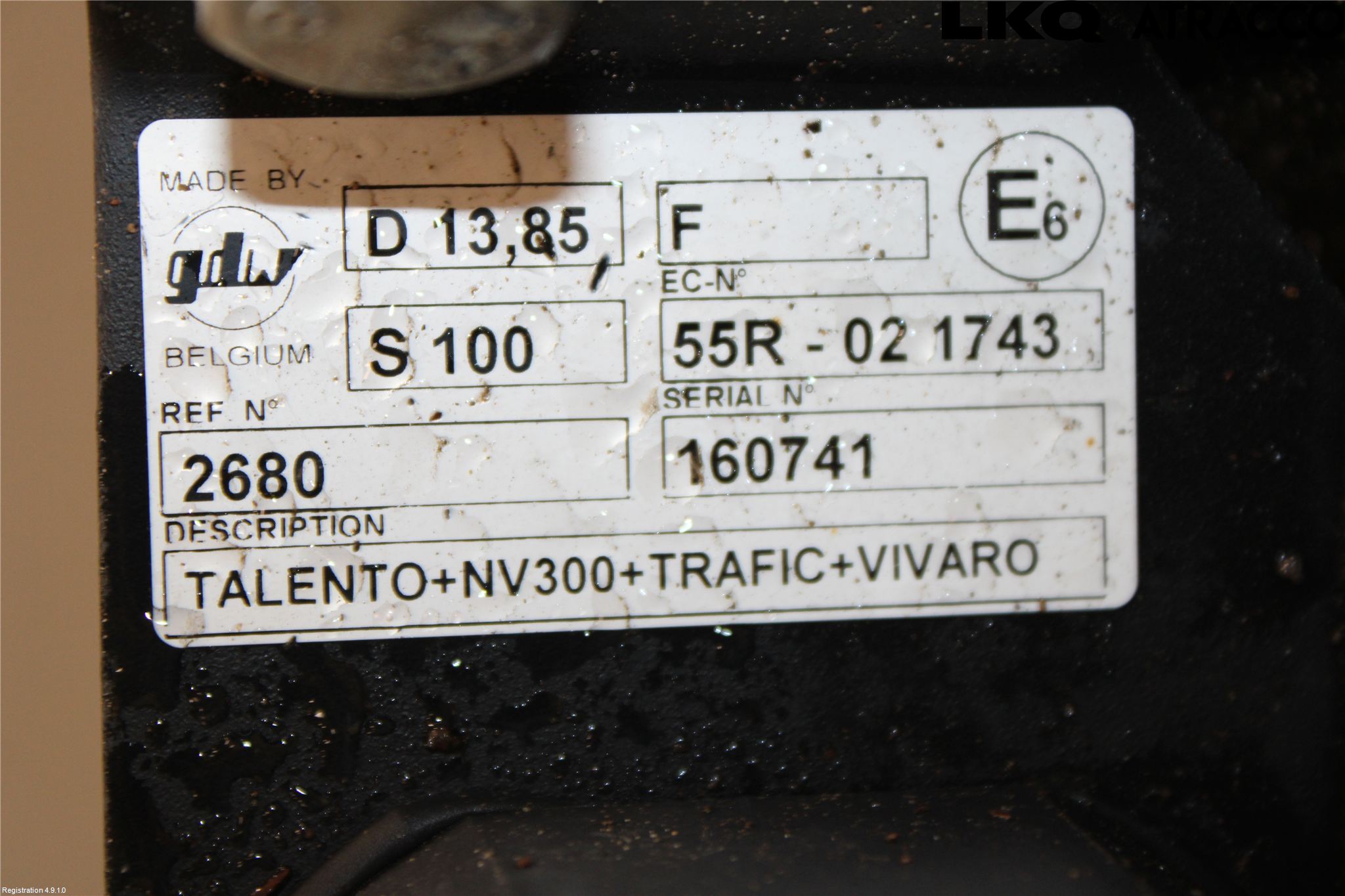 Opel VIVARO 15-19 Tilhengerfeste