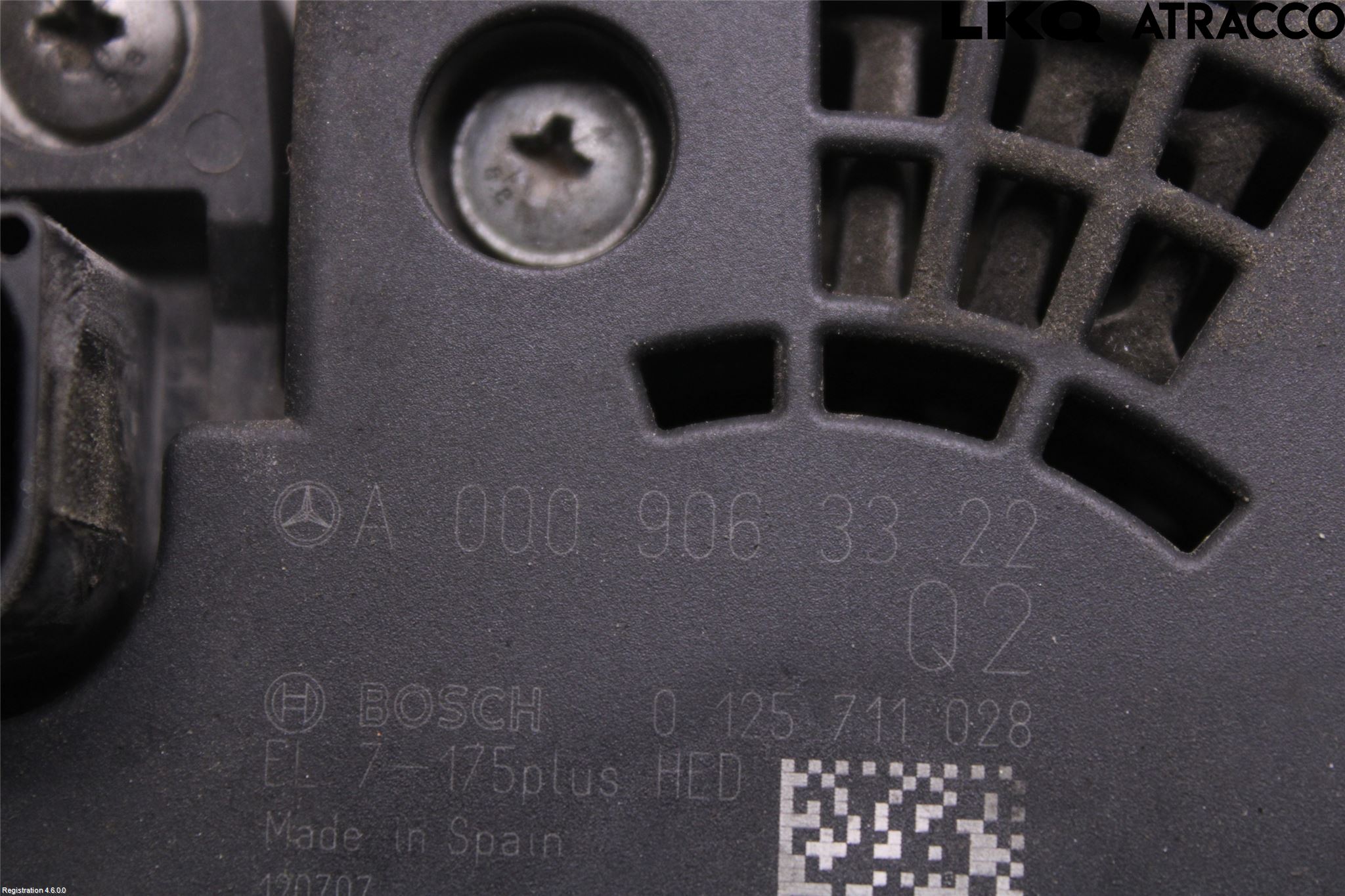 Mercedes-Benz MB B-KLASS (W246/W242) 12-19 Dynamo