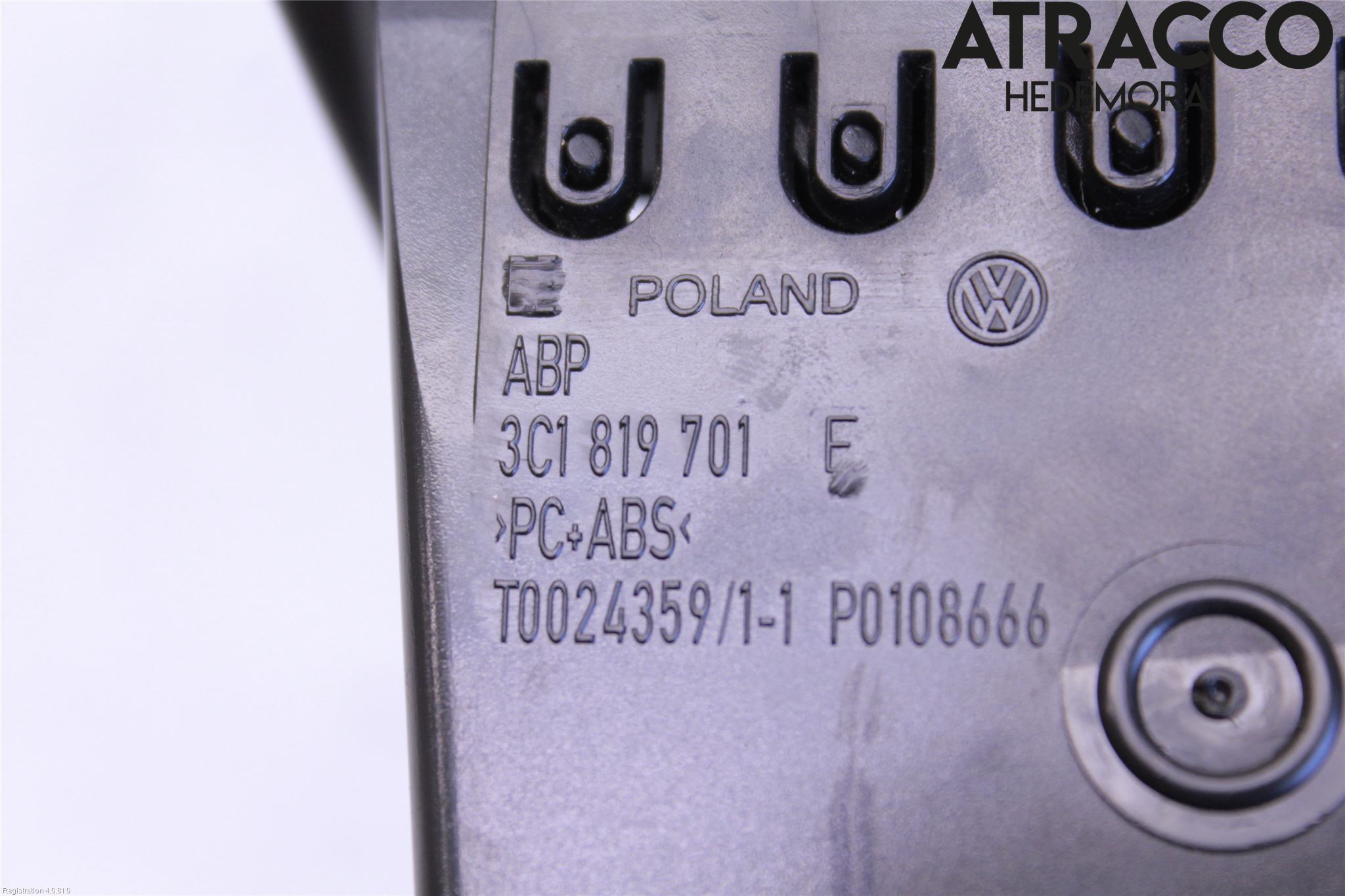 Volkswagen VW PASSAT 05-11 Dashbord Kanal - Dyse
